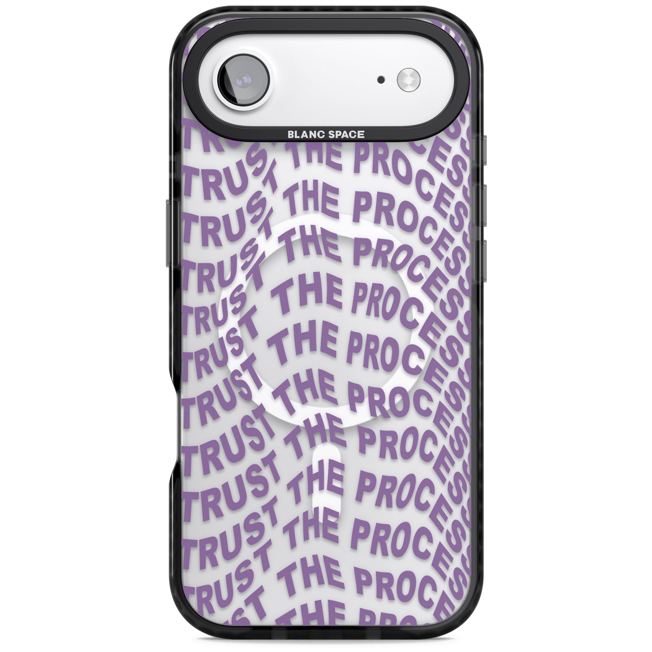 Trust The Process iPhone 17 Air Impact Pro Black Phone Case