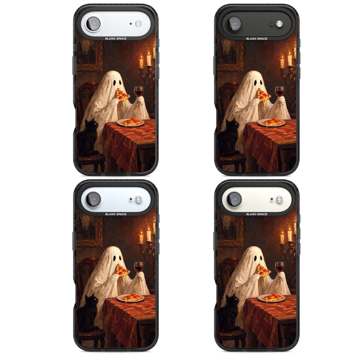Lonely Night In art iPhone case | Black Impact Magsafe case for iPhone Air