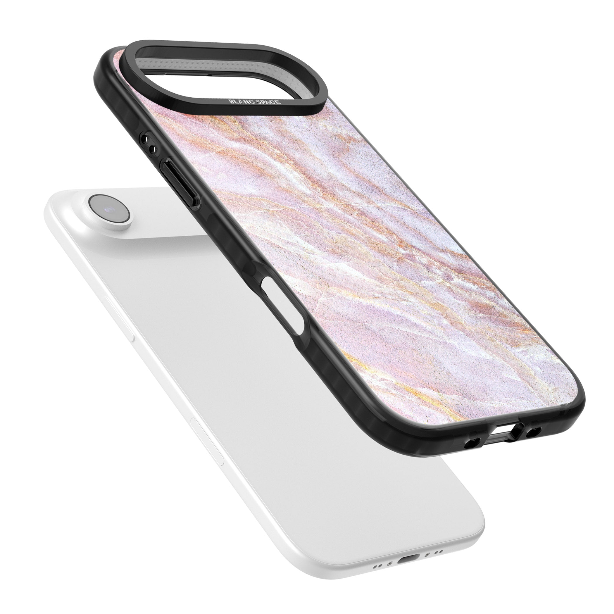 Soft Onyx Blush iPhone 17 Air Impact Pro Black Phone Case Colours