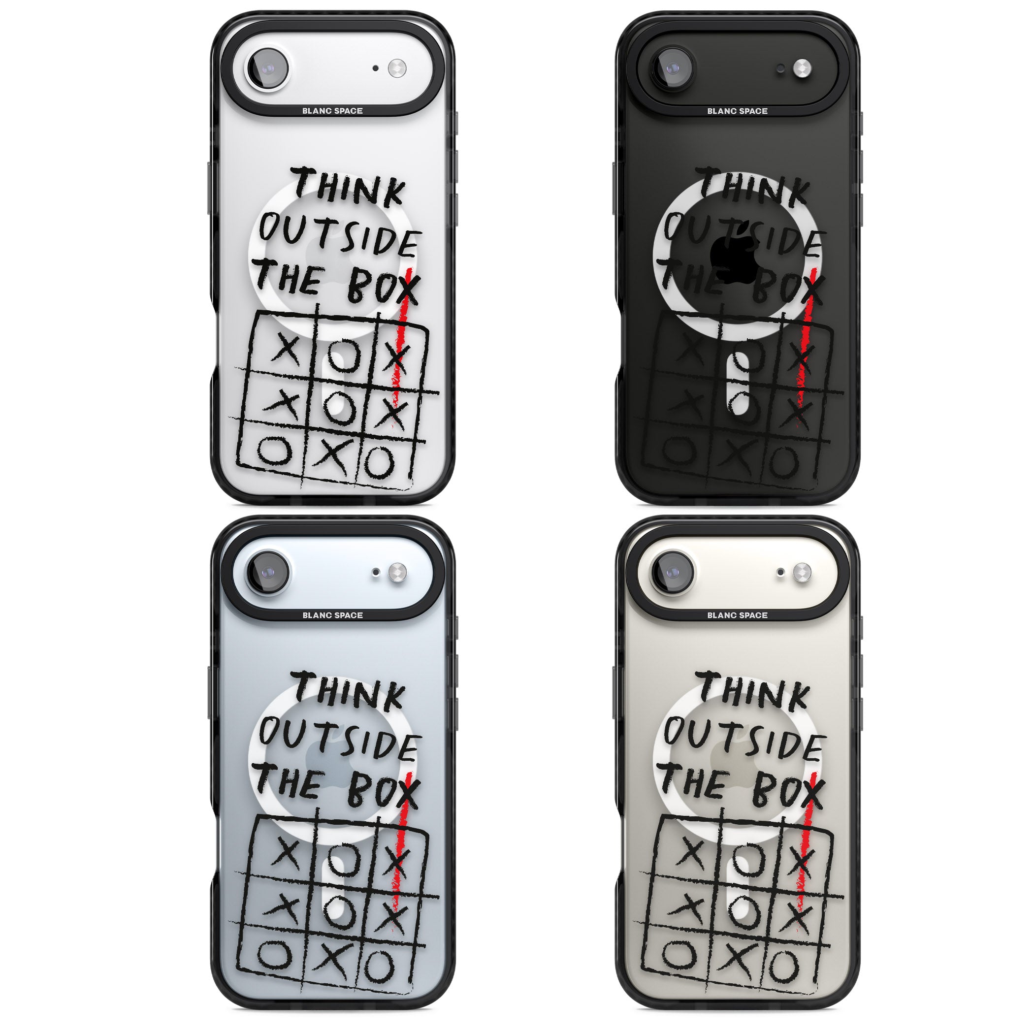 Think Outside The Box iPhone 17 Air Impact Pro Black Phone Case APT Impact Protection