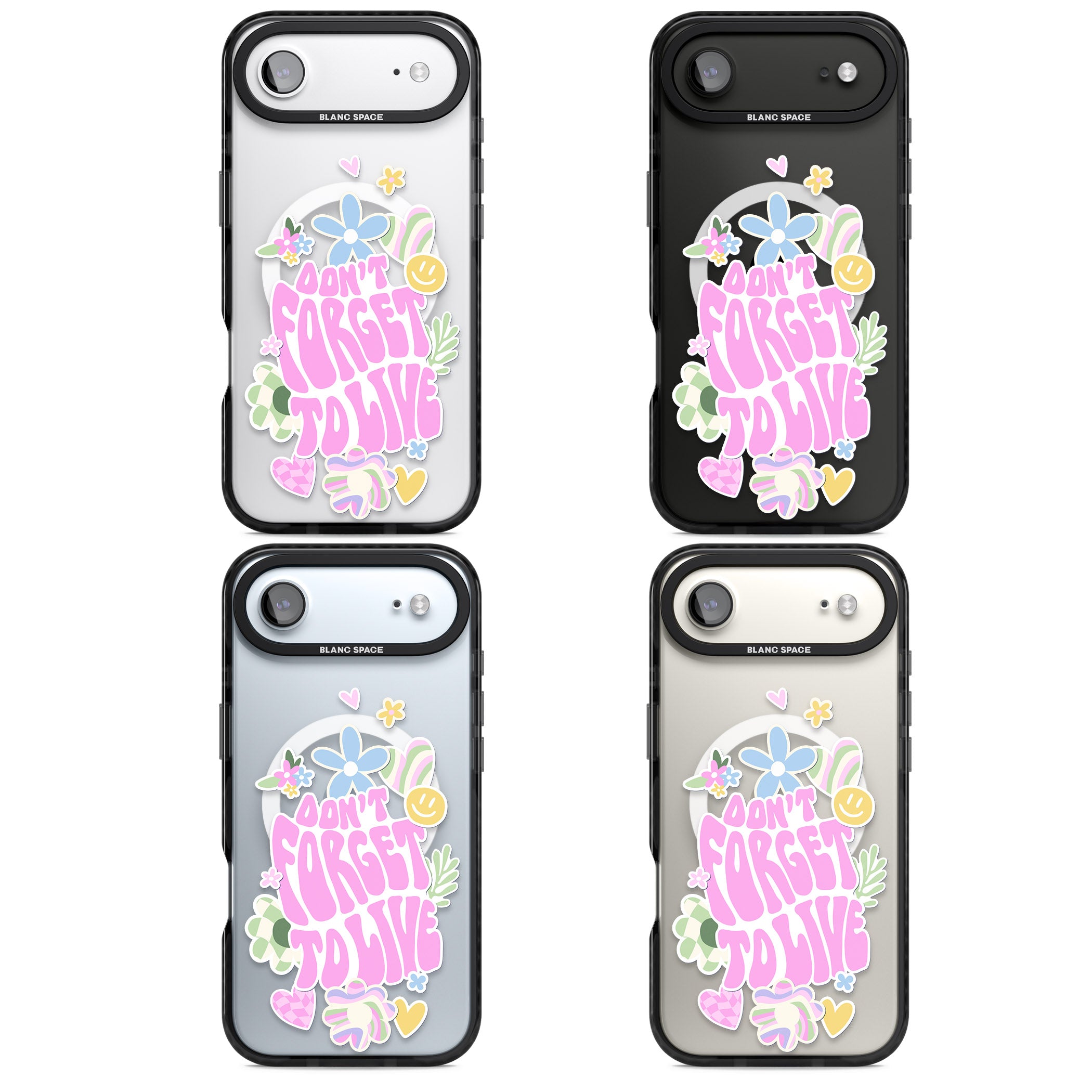 Don'T Forget To Live iPhone 17 Air Impact Pro Black Phone Case APT Impact Protection