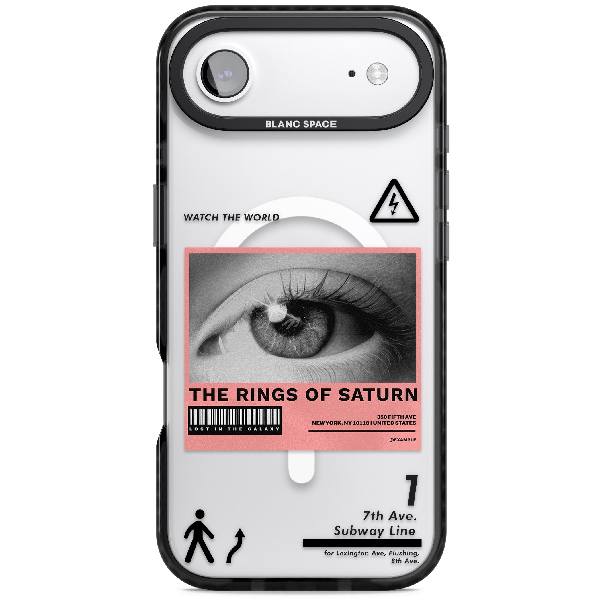 Watch The World iPhone 17 Air Impact Pro Black Phone Case