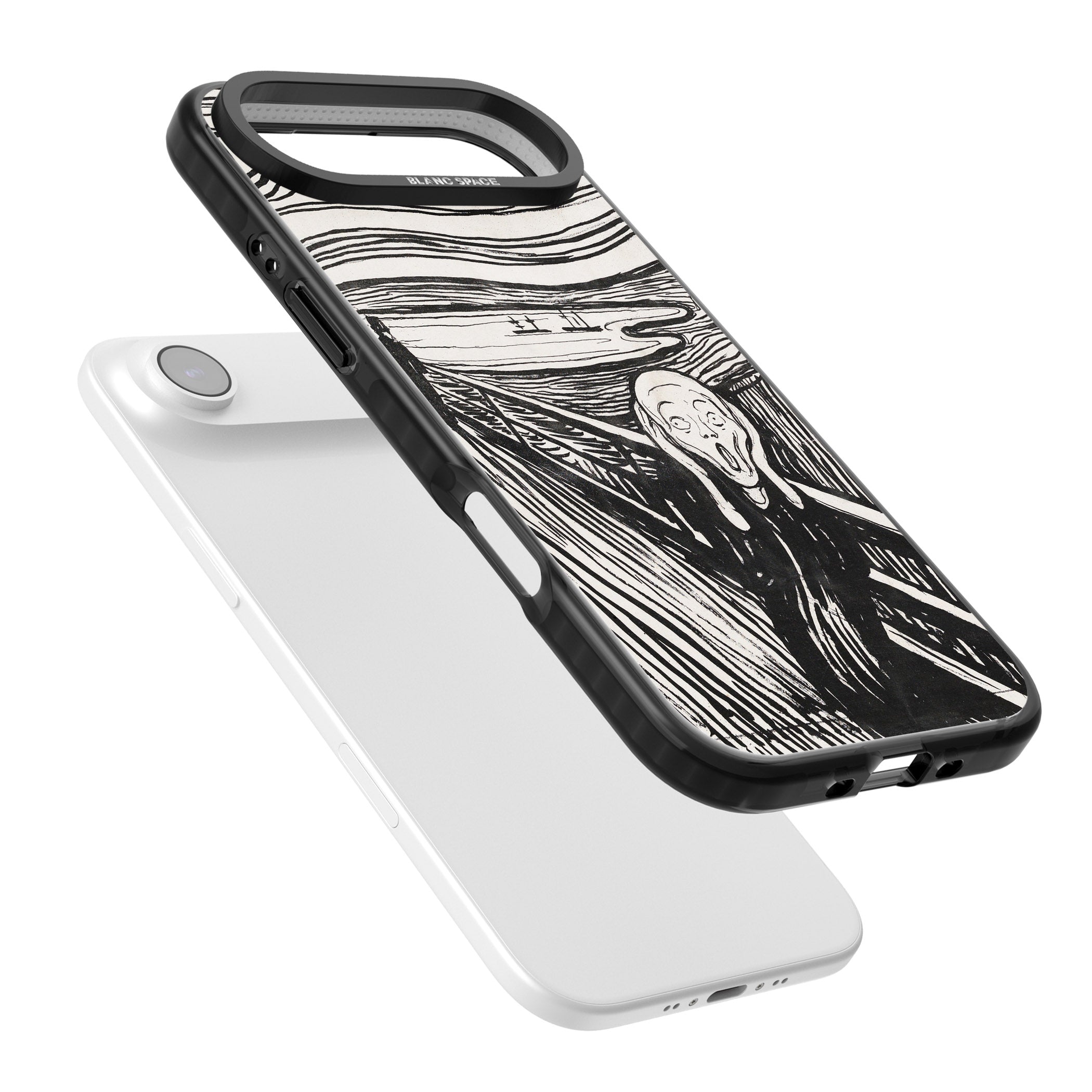 The Scream iPhone 17 Air Impact Pro Black Phone Case Colours