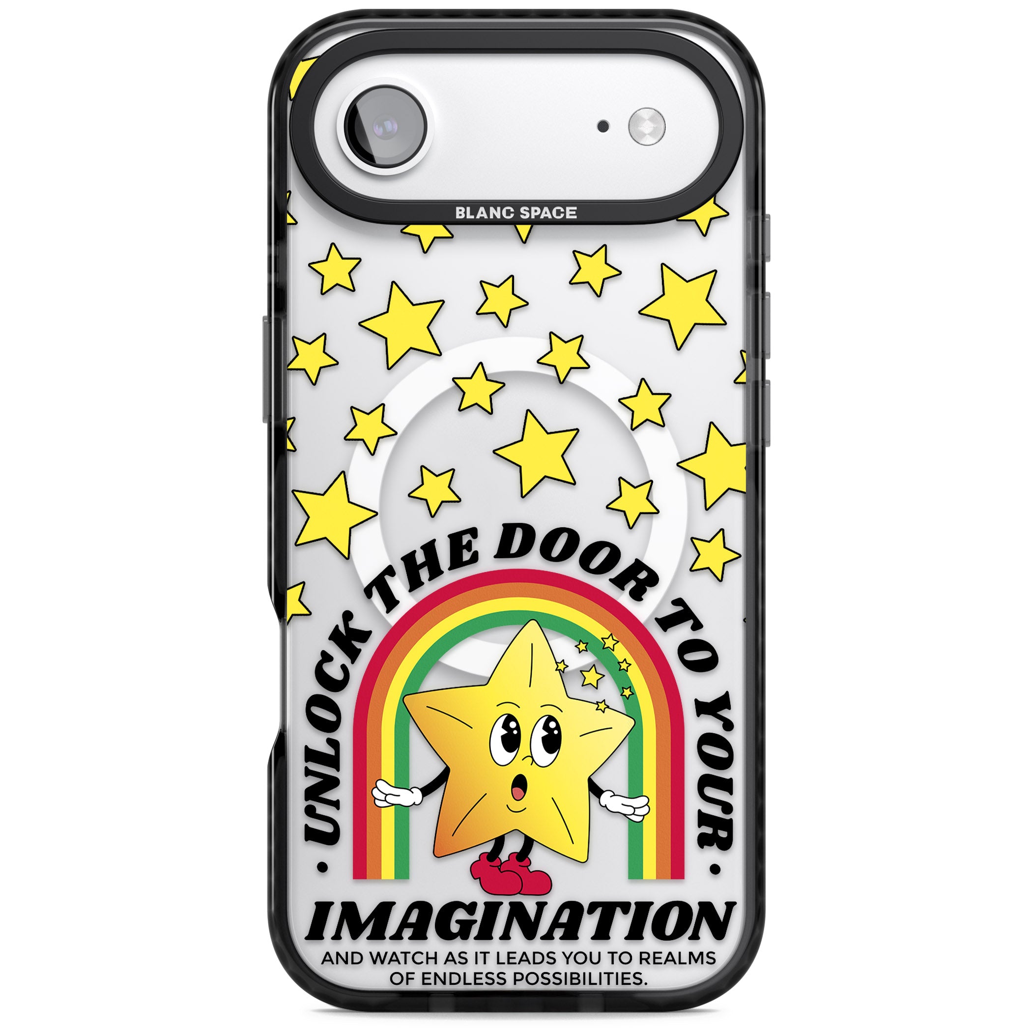 Imagination iPhone 17 Air Impact Pro Black Phone Case