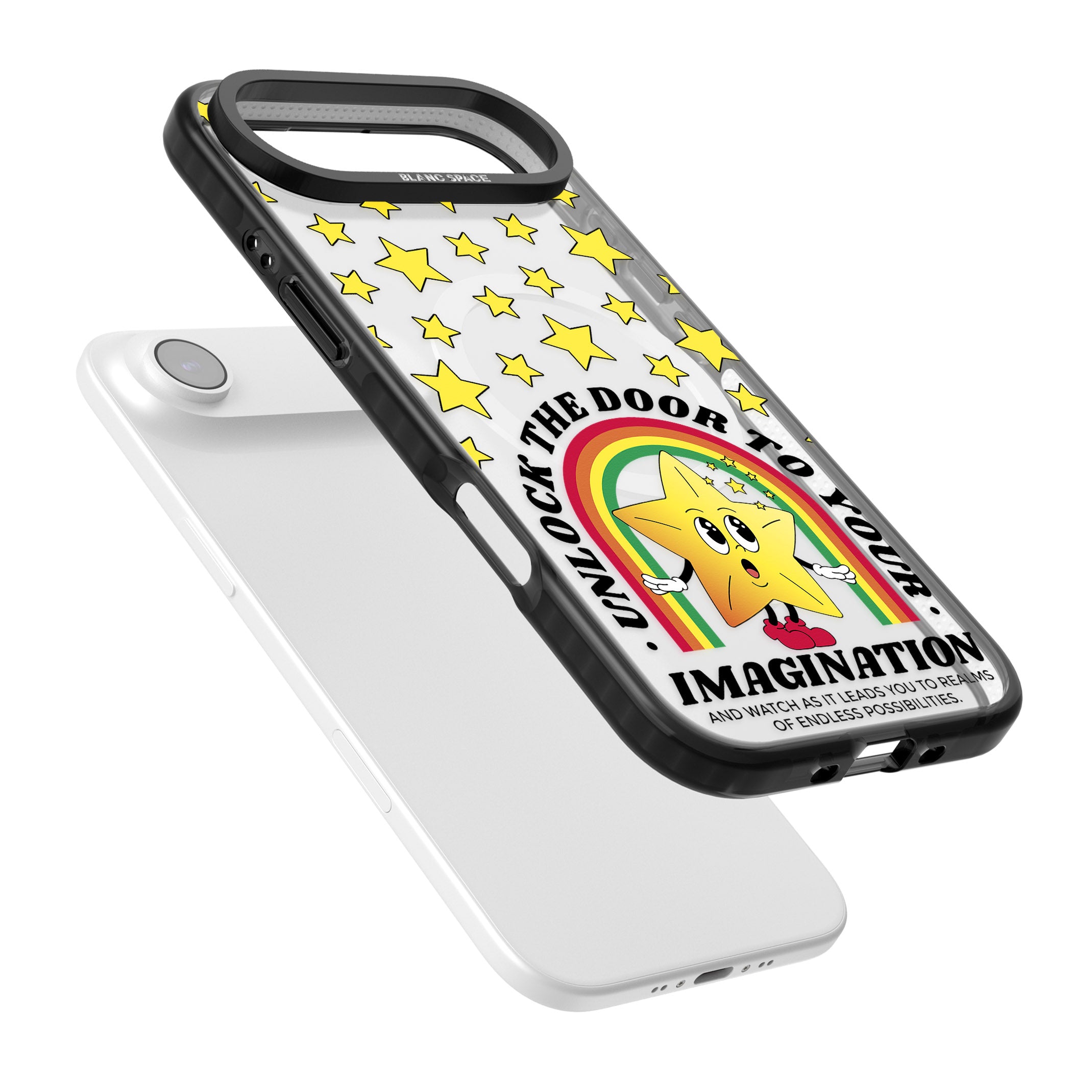 Imagination iPhone 17 Air Impact Pro Black Phone Case Colours