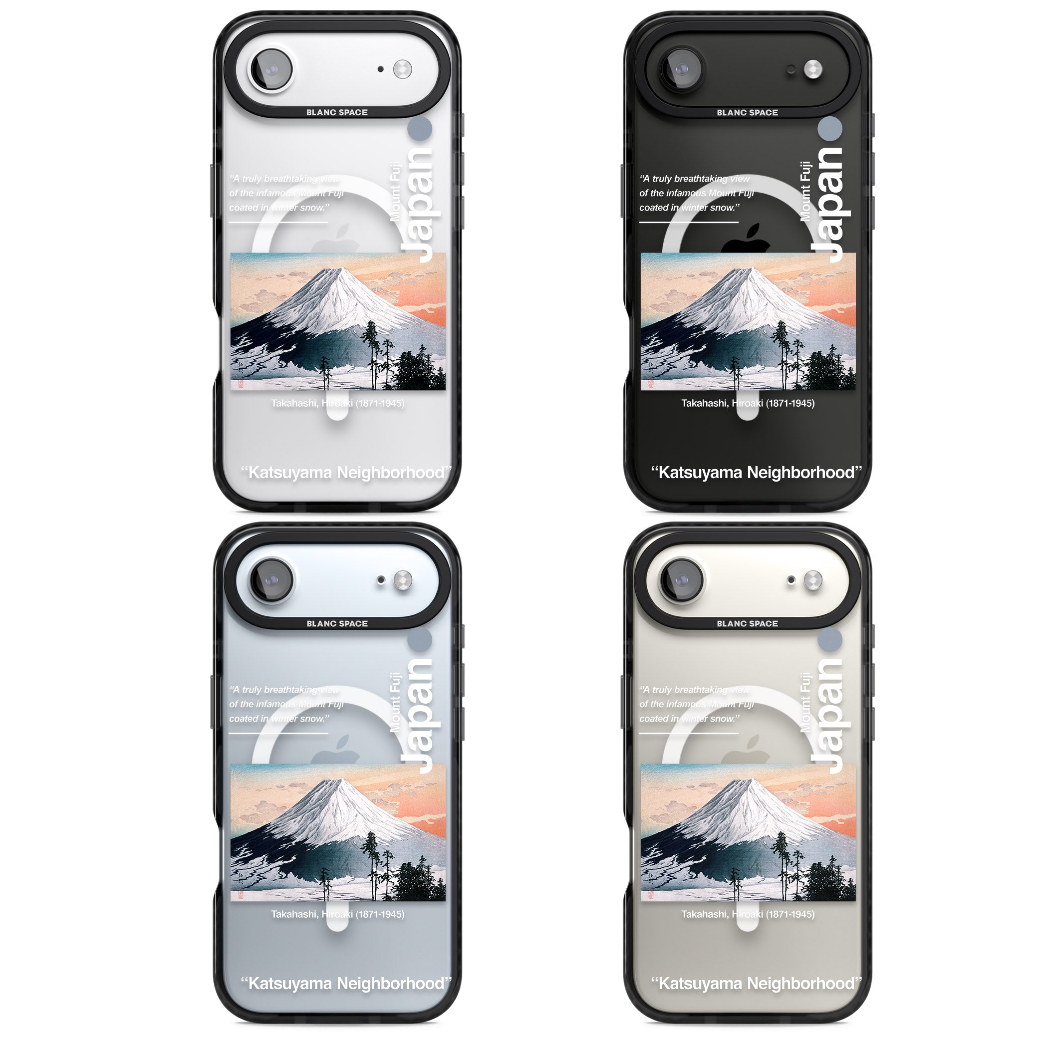 Katsuyama Neighborhood iPhone 17 Air Impact Pro Black Phone Case APT Impact Protection