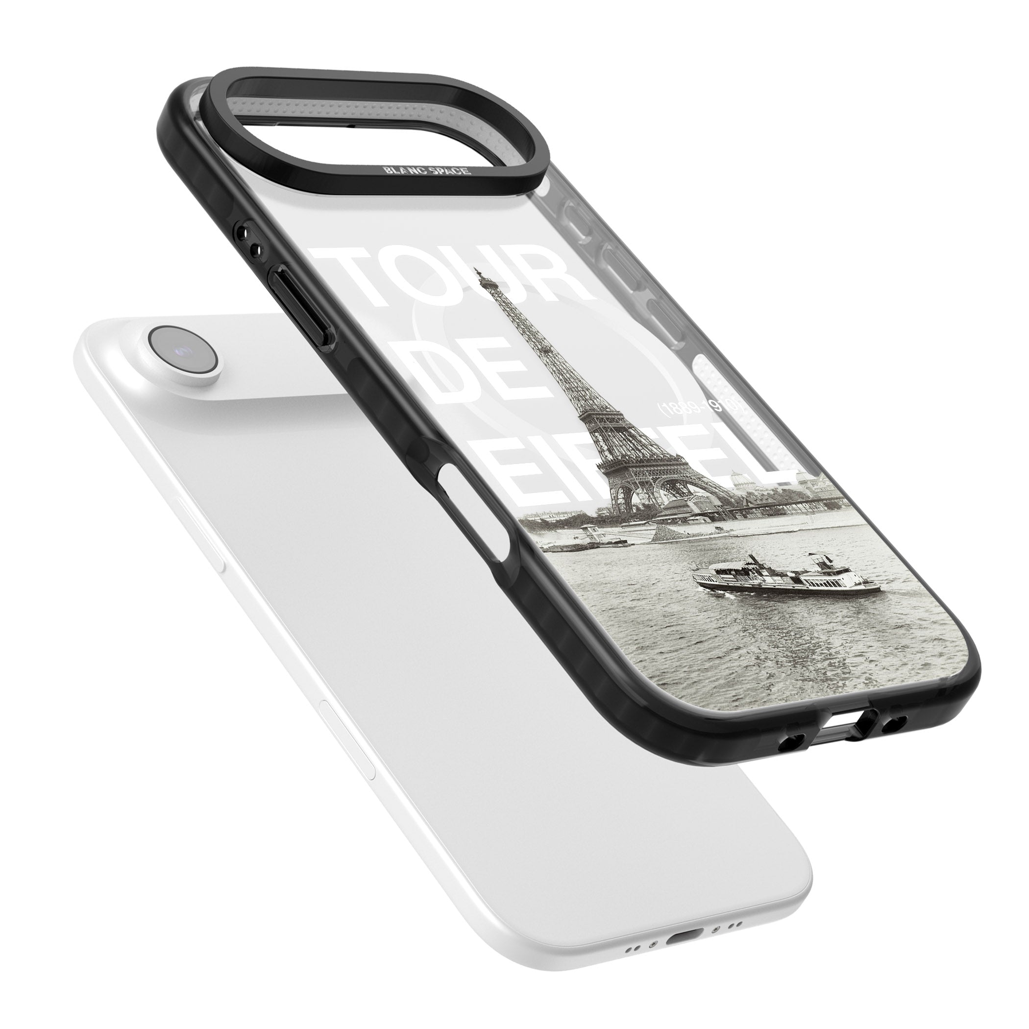 Tour De Eiffel iPhone 17 Air Impact Pro Black Phone Case Colours
