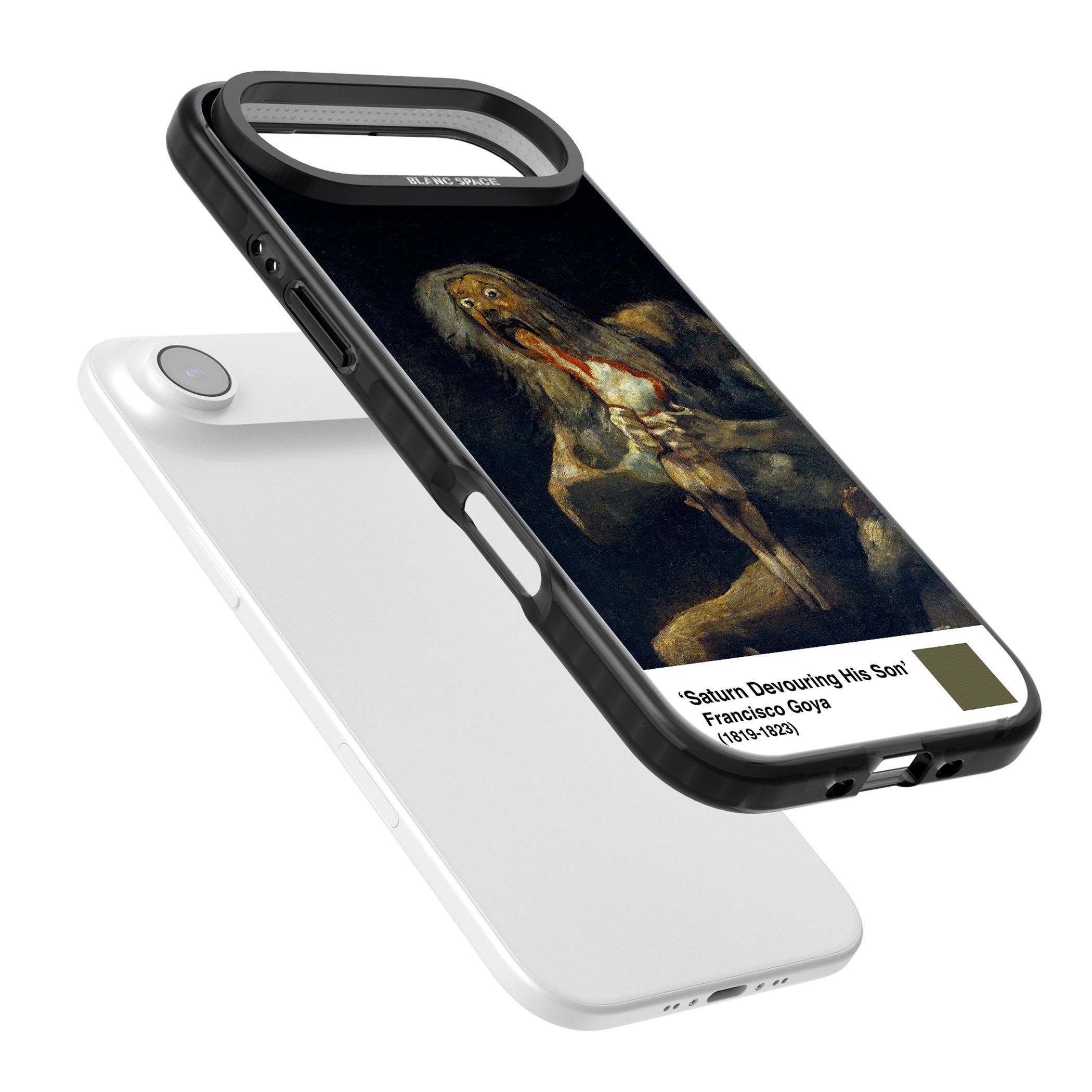 Saturn Devouring His Son iPhone 17 Air Impact Pro Black Phone Case Colours