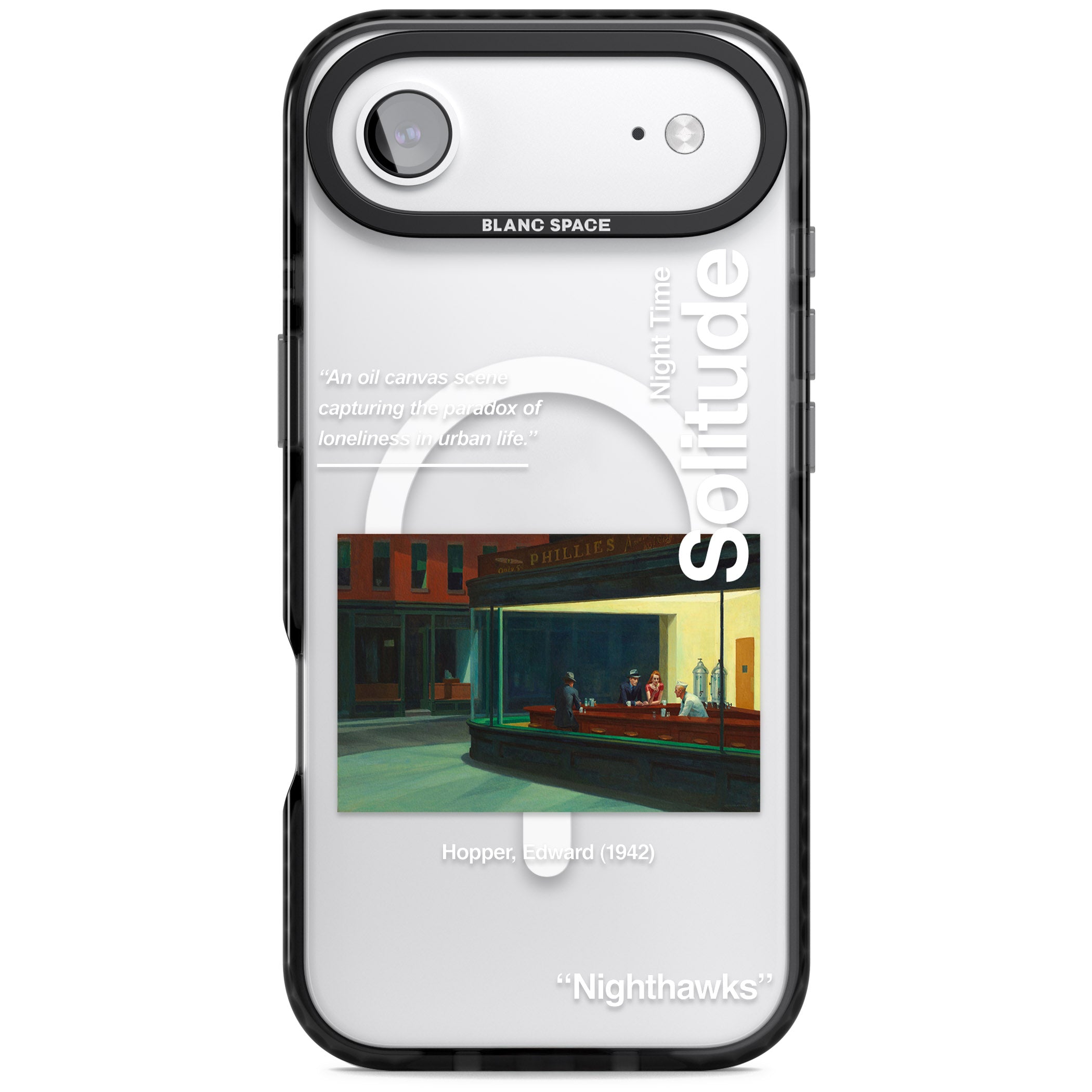 Nighthawks iPhone 17 Air Impact Pro Black Phone Case