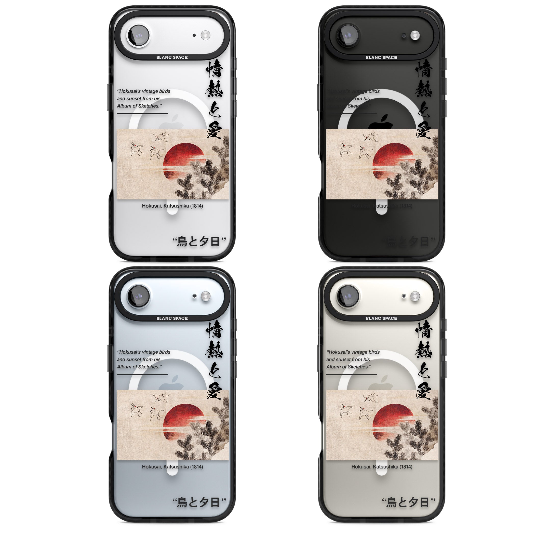 Birds And Sunset iPhone 17 Air Impact Pro Black Phone Case APT Impact Protection