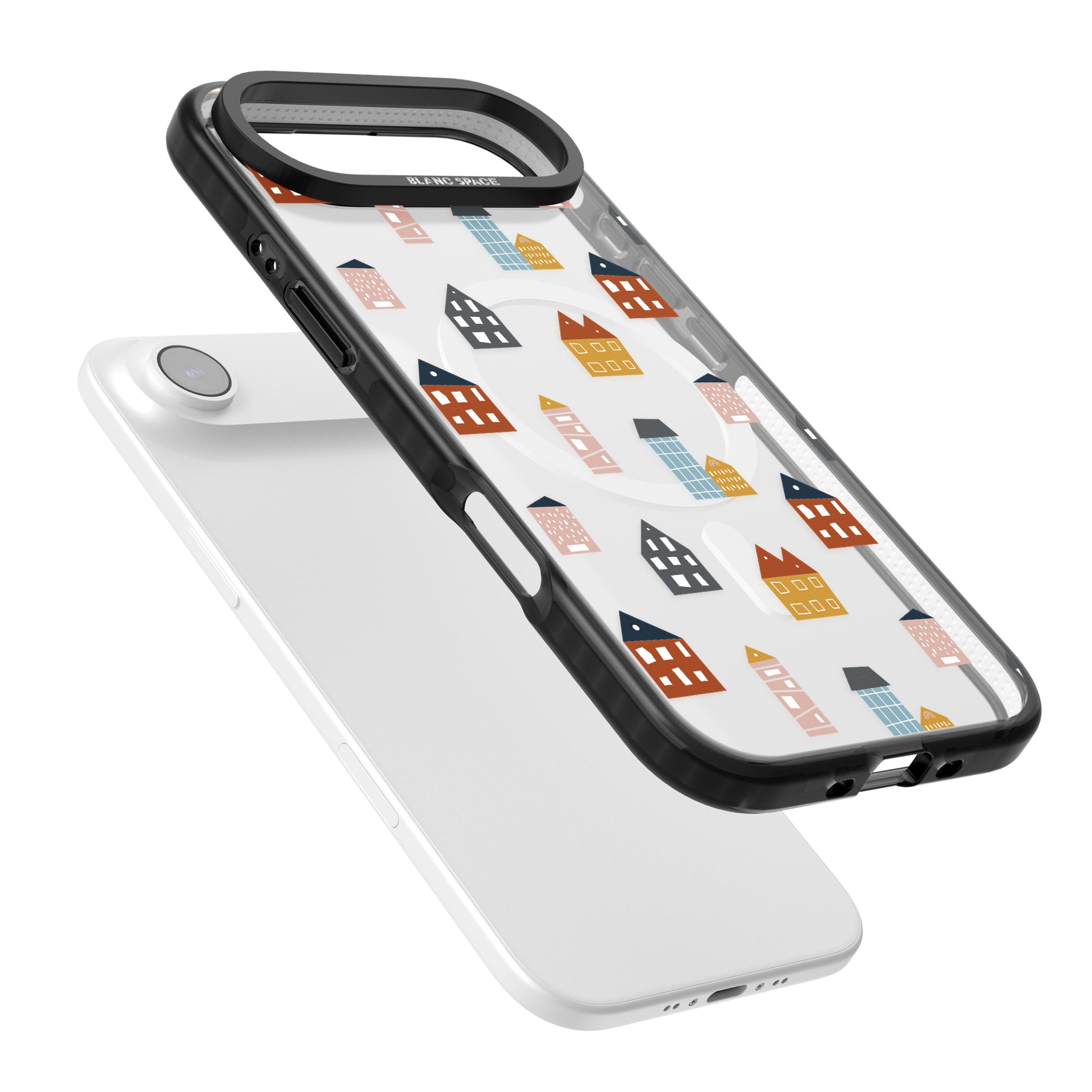 Scandi Village iPhone 17 Air Impact Pro Black Phone Case Colours