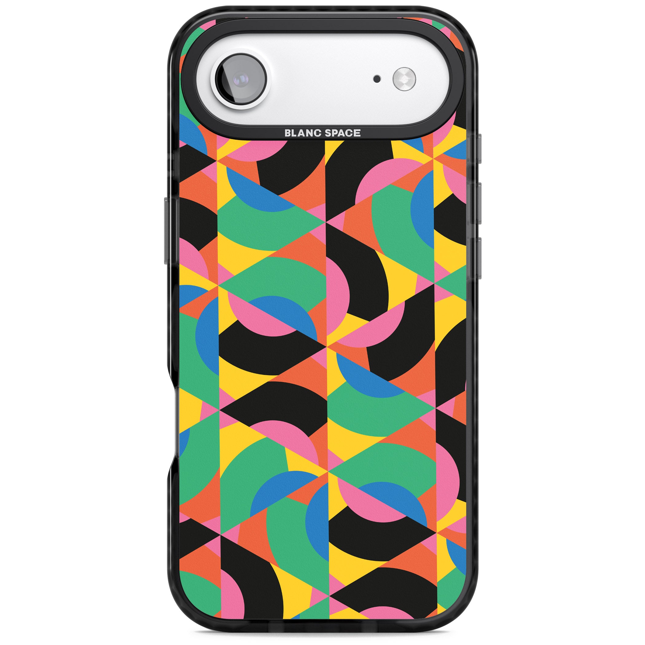 Abstract Carnival iPhone 17 Air Impact Pro Black Phone Case