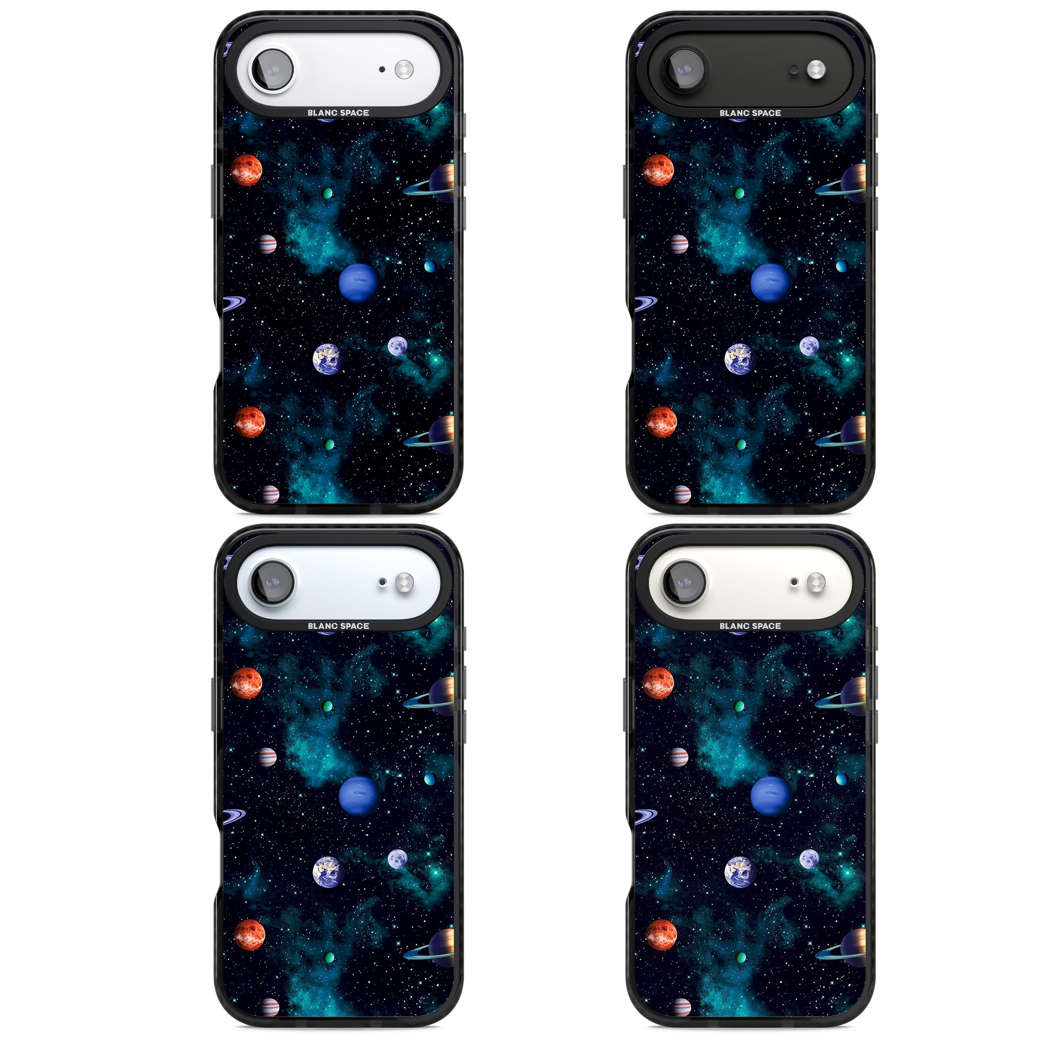 Deep Space iPhone 17 Air Impact Pro Black Phone Case APT Impact Protection