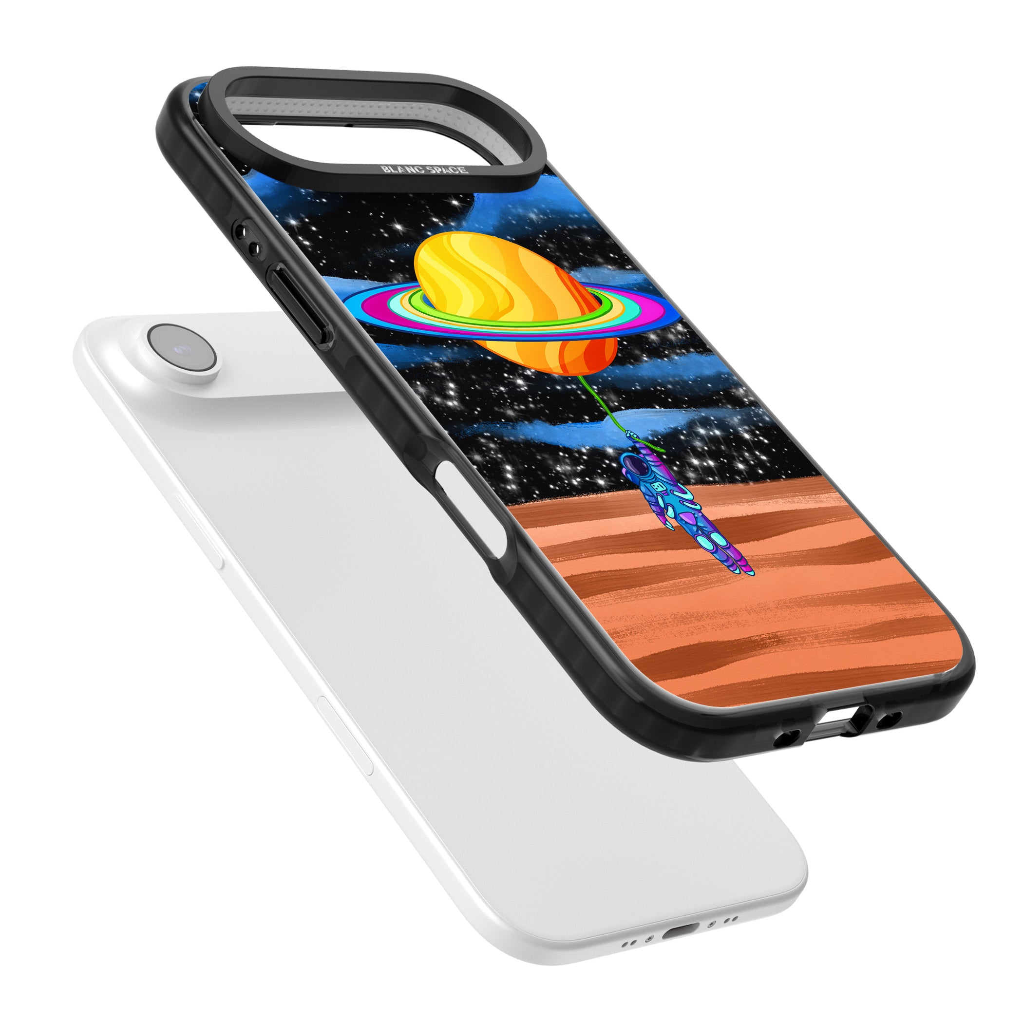 World On Helium iPhone 17 Air Impact Pro Black Phone Case Colours