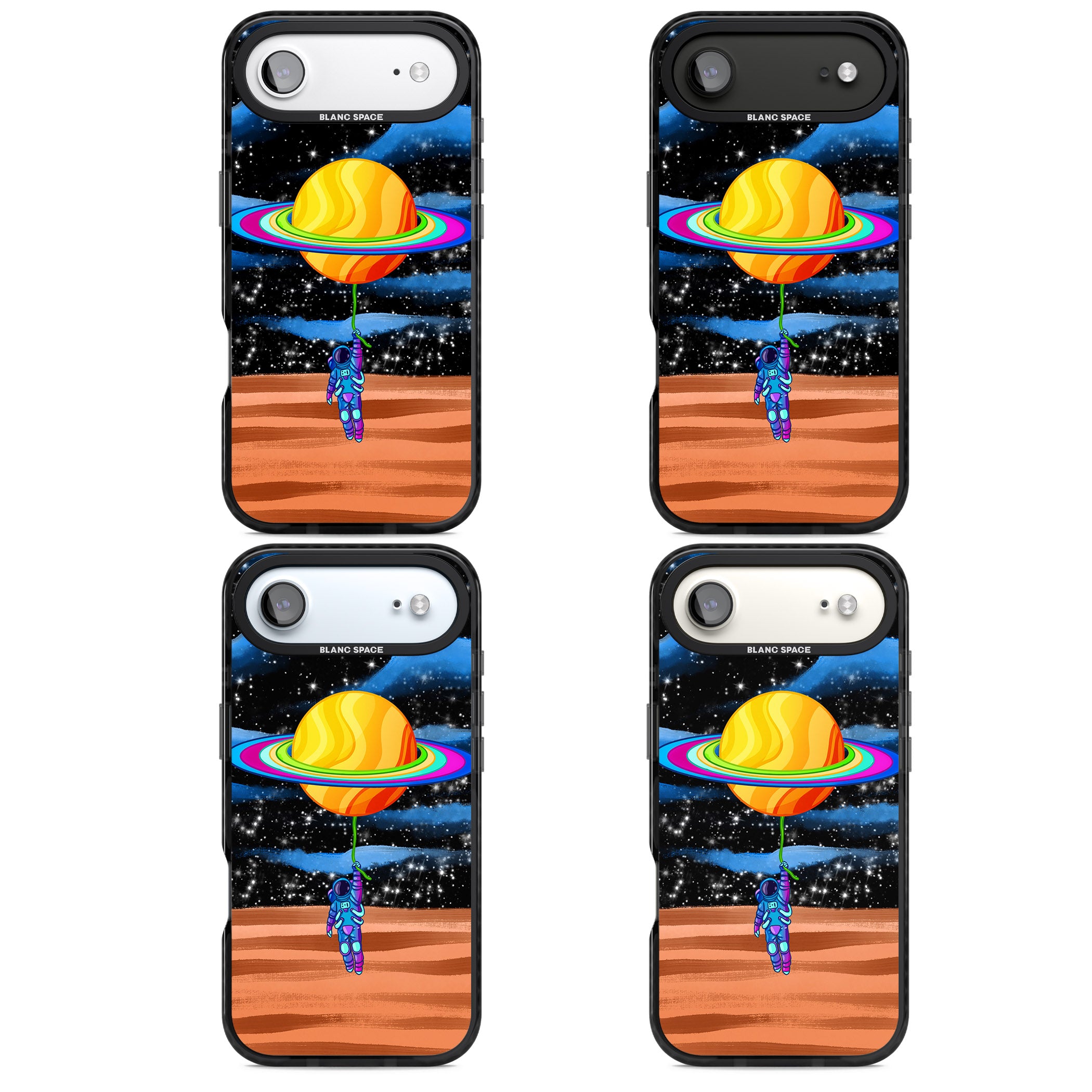 World On Helium iPhone 17 Air Impact Pro Black Phone Case APT Impact Protection