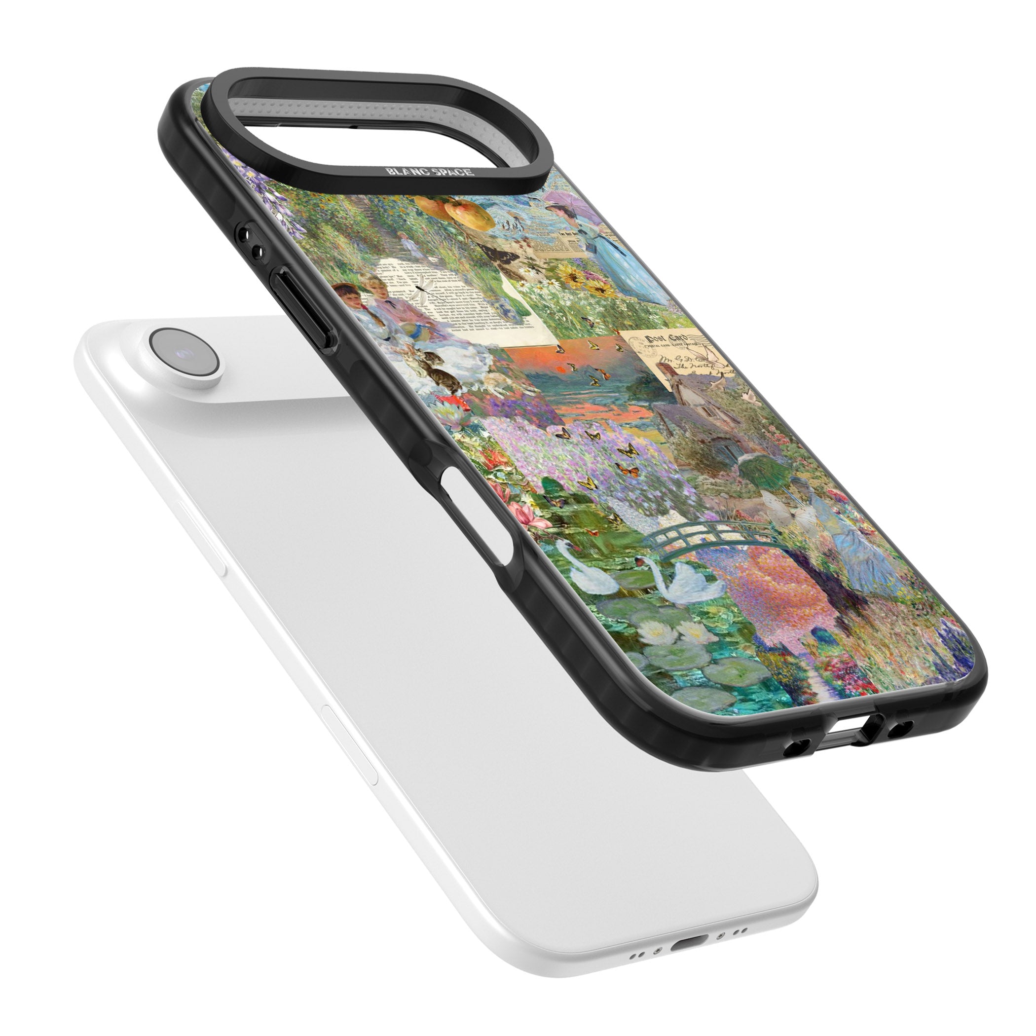 Artful Spring iPhone 17 Air Impact Pro Black Phone Case Colours