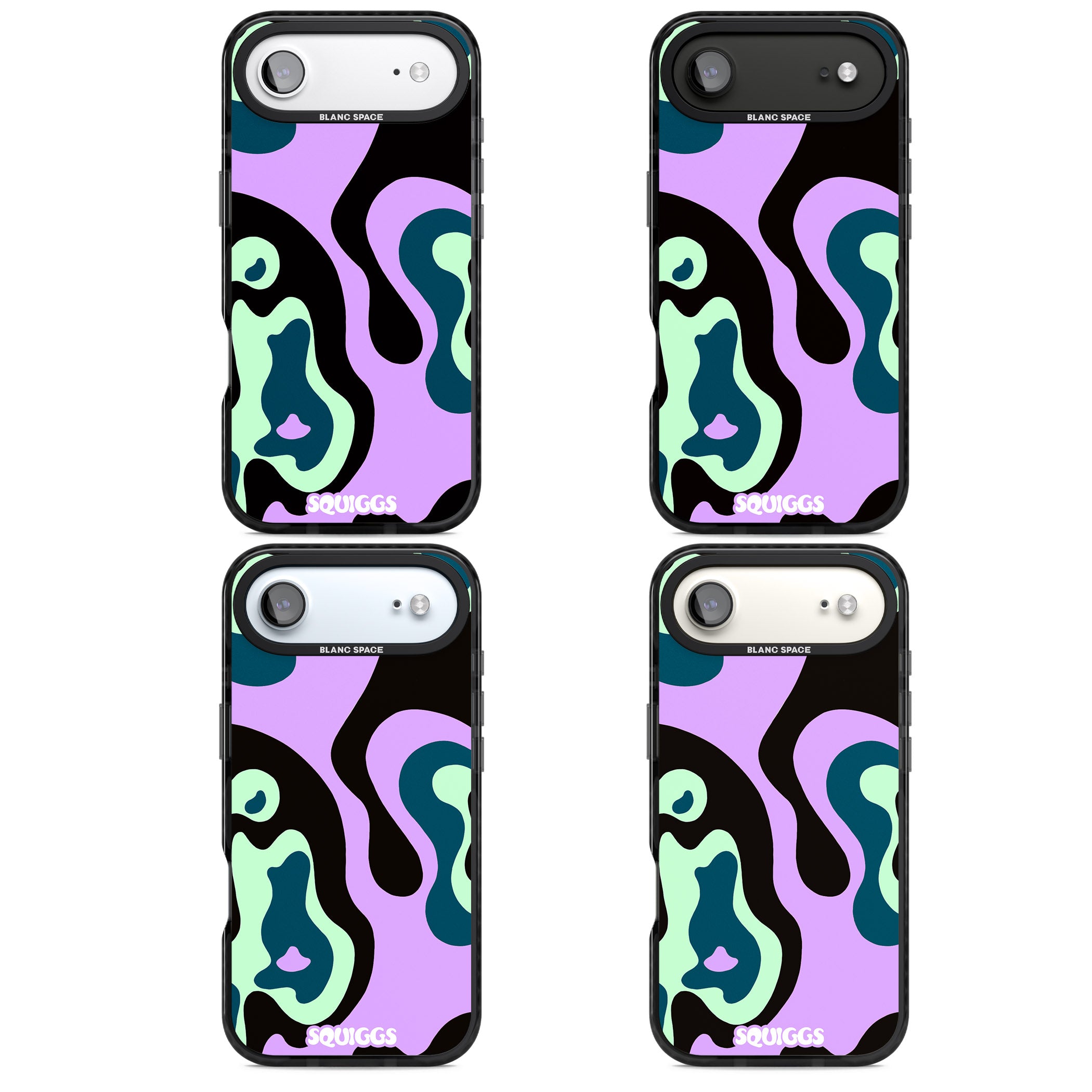 Purple River iPhone 17 Air Impact Pro Black Phone Case APT Impact Protection