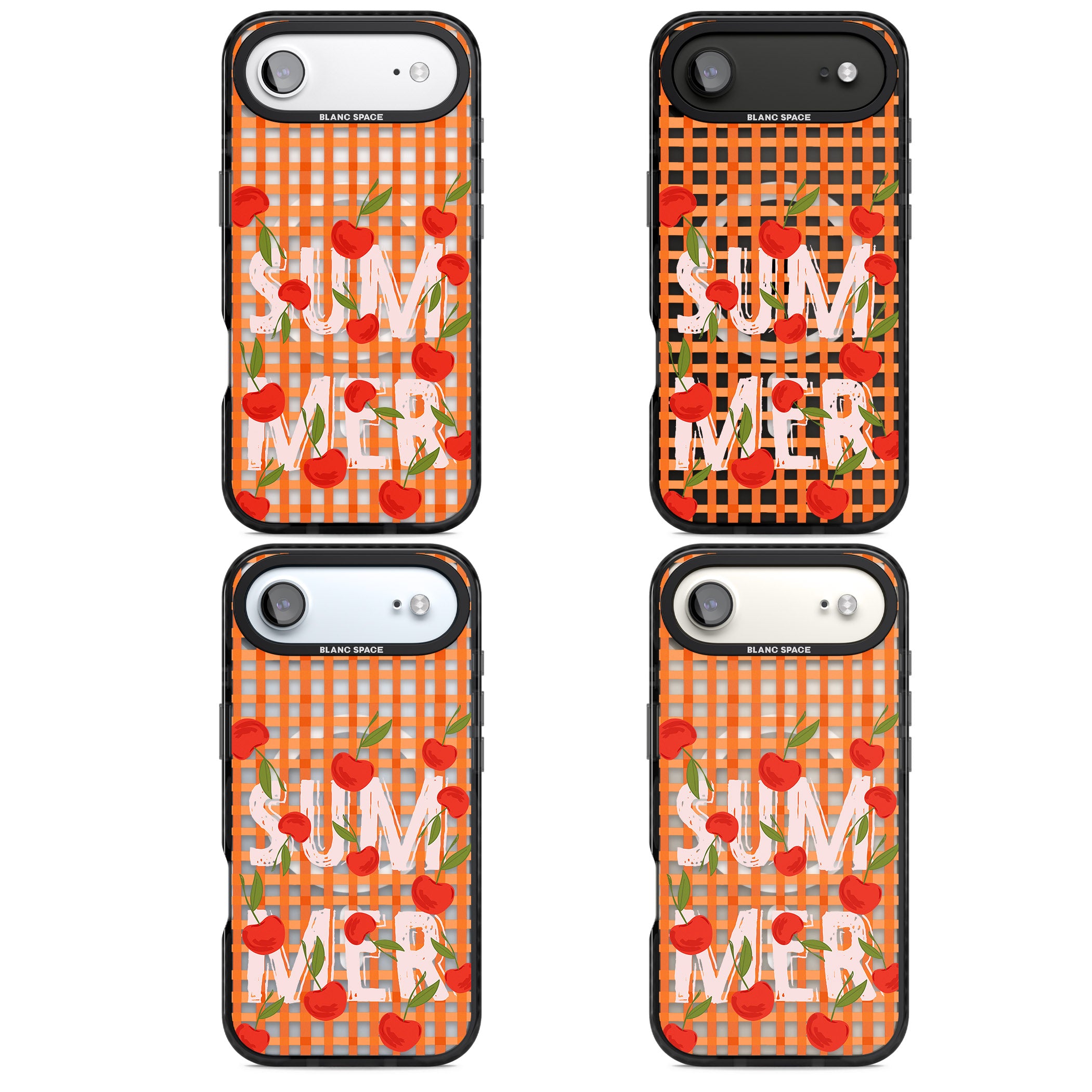 Summer Tomatoes iPhone 17 Air Impact Pro Black Phone Case APT Impact Protection
