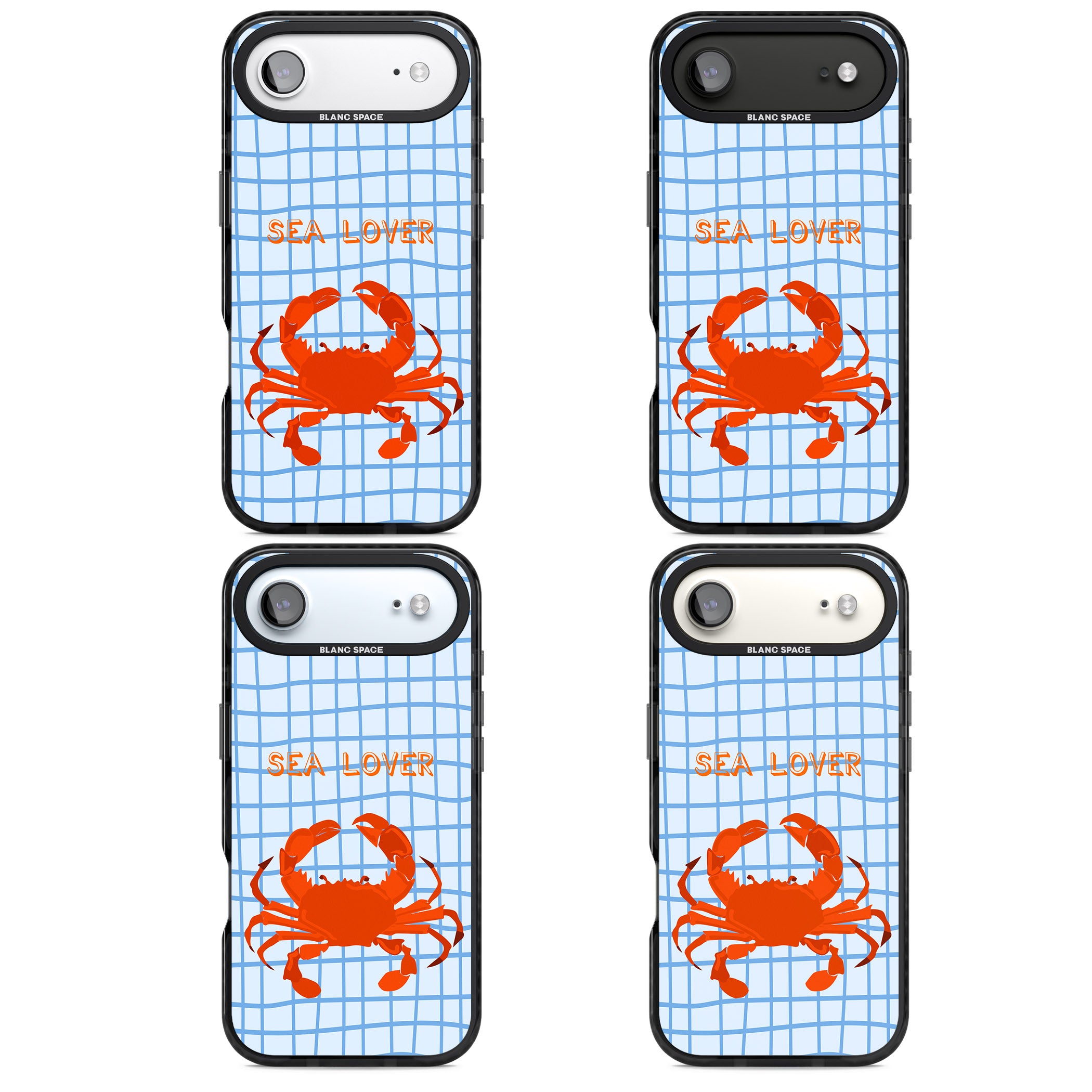 Sea Lover iPhone 17 Air Impact Pro Black Phone Case APT Impact Protection