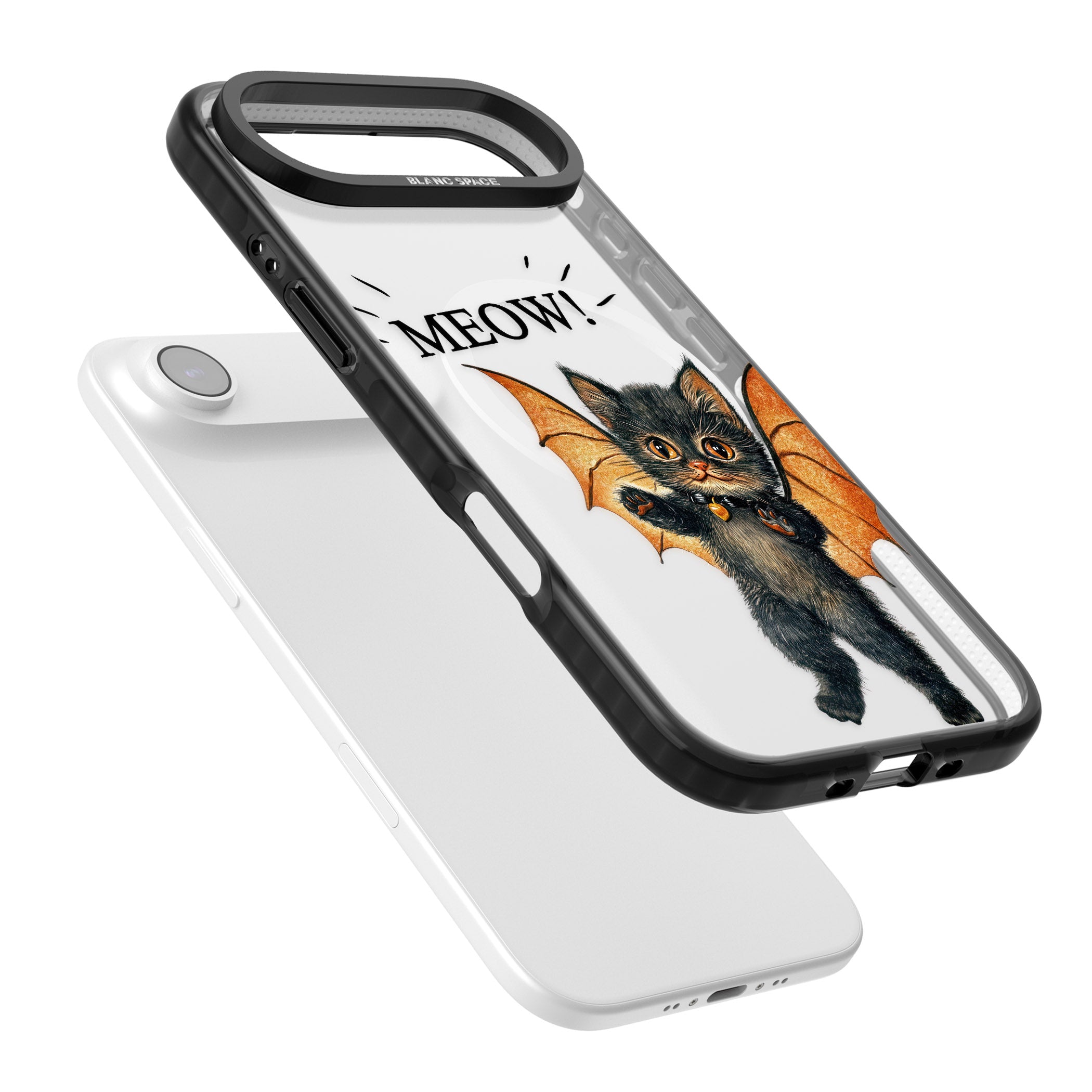 Meow iPhone 17 Air Impact Pro Black Phone Case Colours