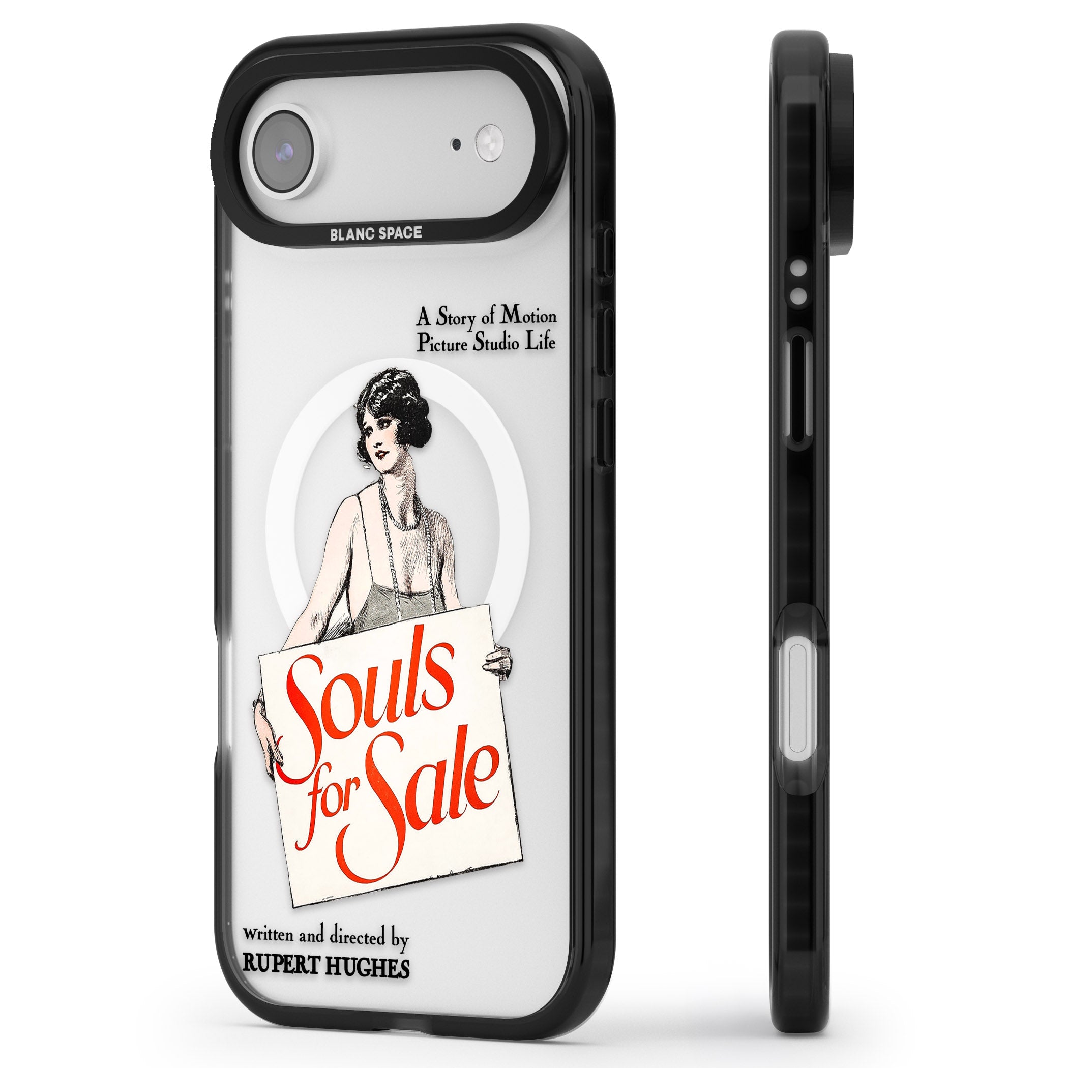 Souls For Sale Poster iPhone 17 Air Impact Pro Black Phone Case Side Profile