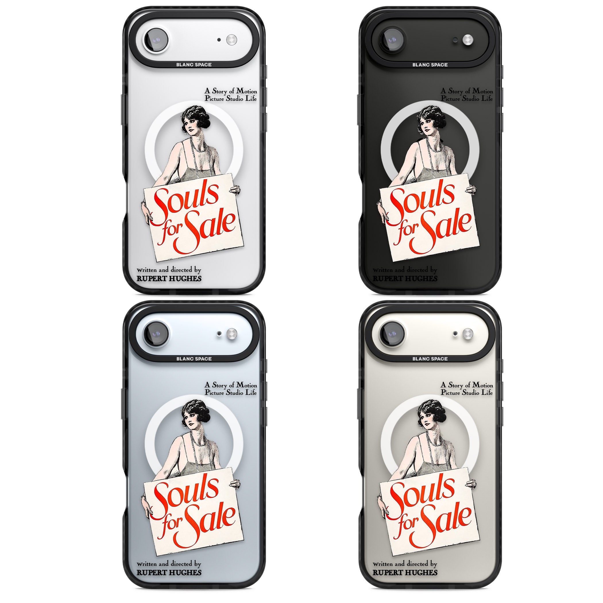 Souls For Sale Poster iPhone 17 Air Impact Pro Black Phone Case APT Impact Protection