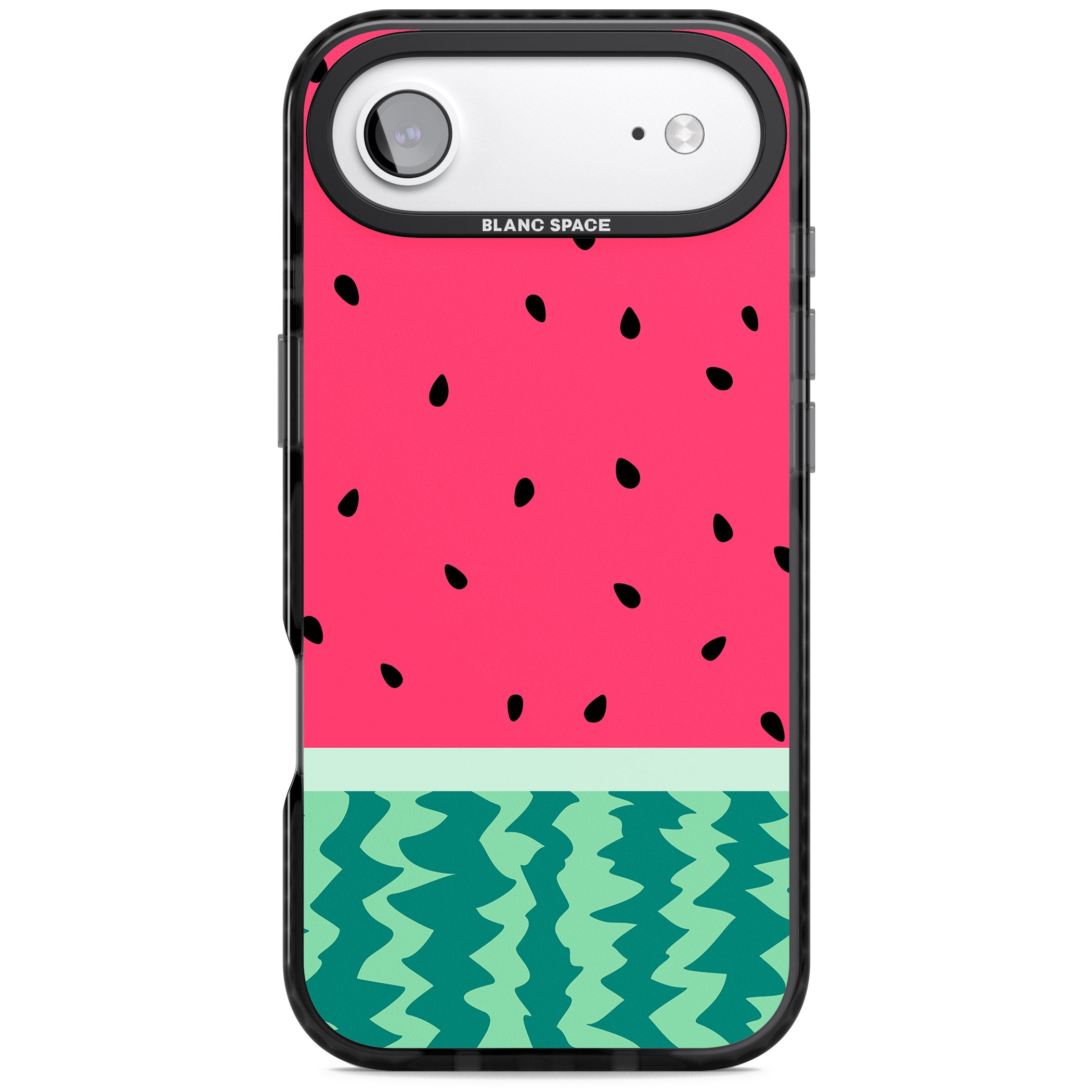 Full Watermelon iPhone 17 Air Impact Pro Black Phone Case