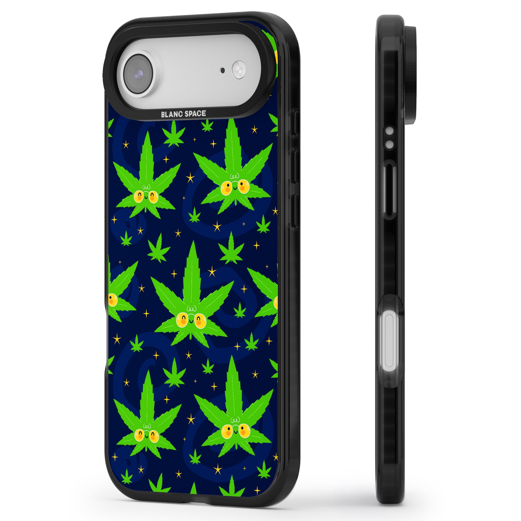 High Af iPhone 17 Air Impact Pro Black Phone Case Side Profile