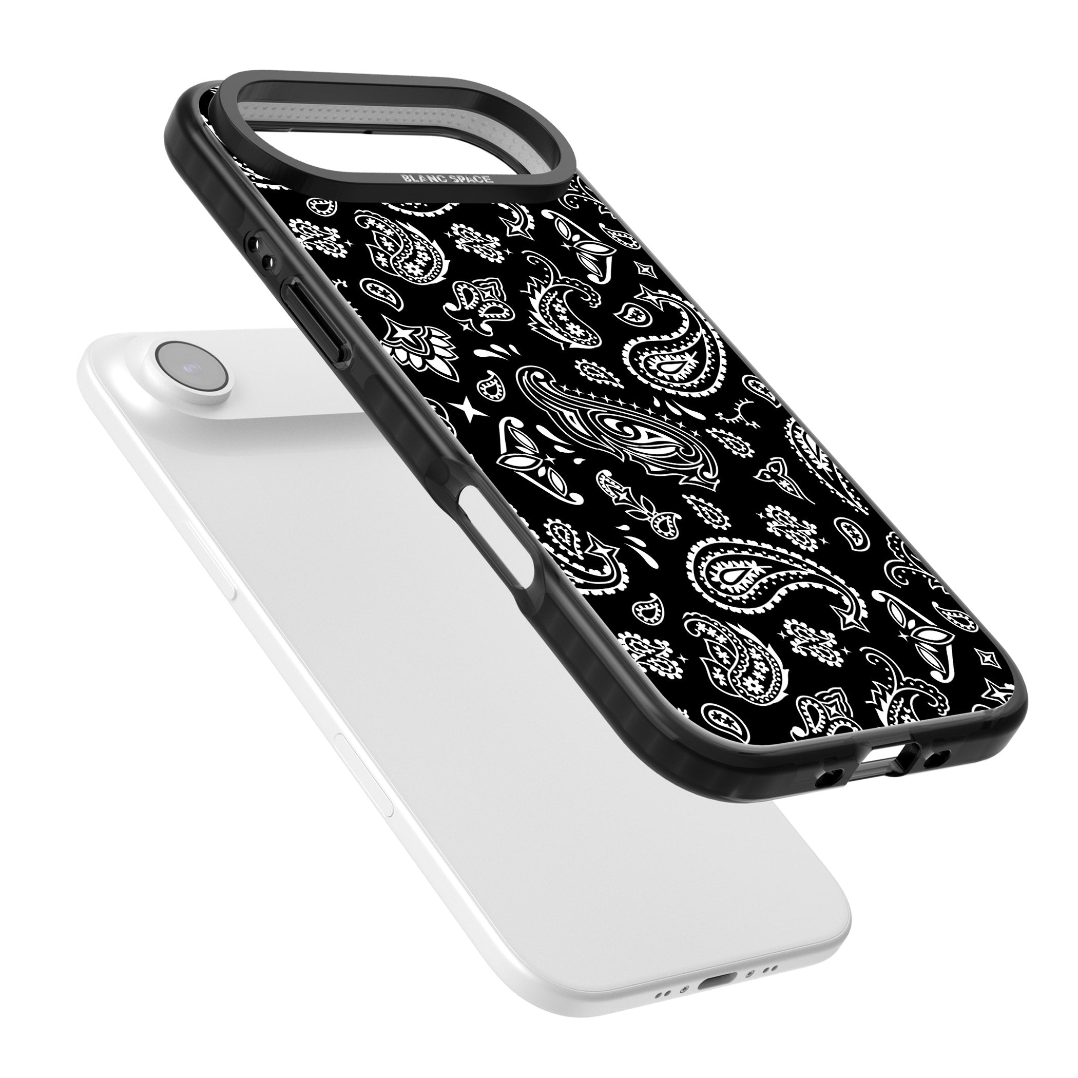Black Bandana iPhone 17 Air Impact Pro Black Phone Case Colours