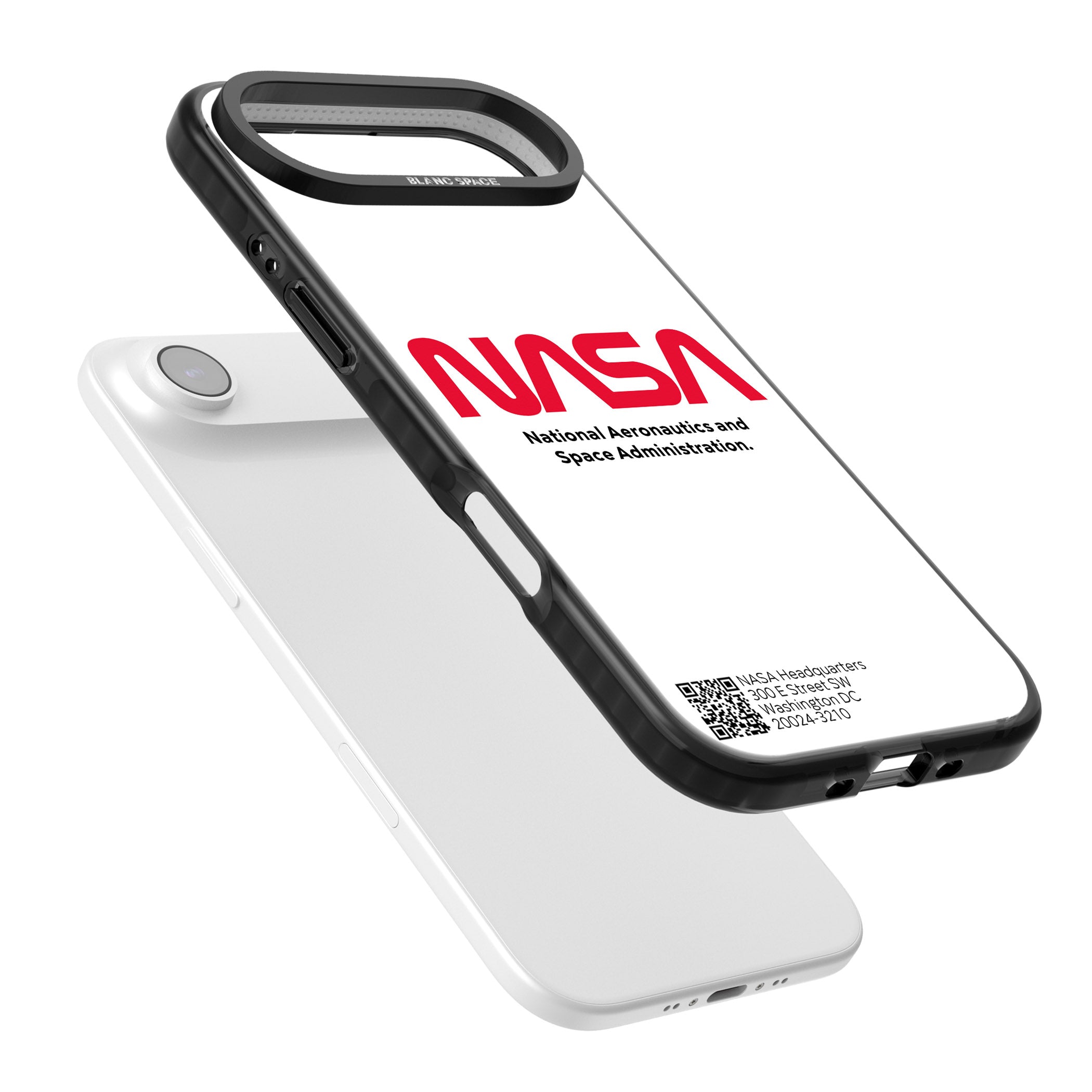 Nasa The Worm iPhone 17 Air Impact Black Phone Case Colours