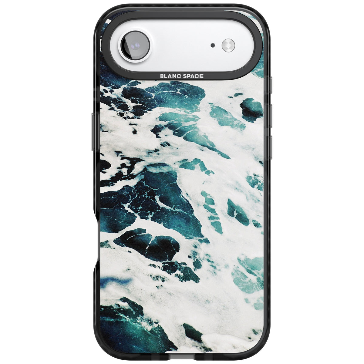 Ocean Surge iPhone Air Impact Black Phone Case front