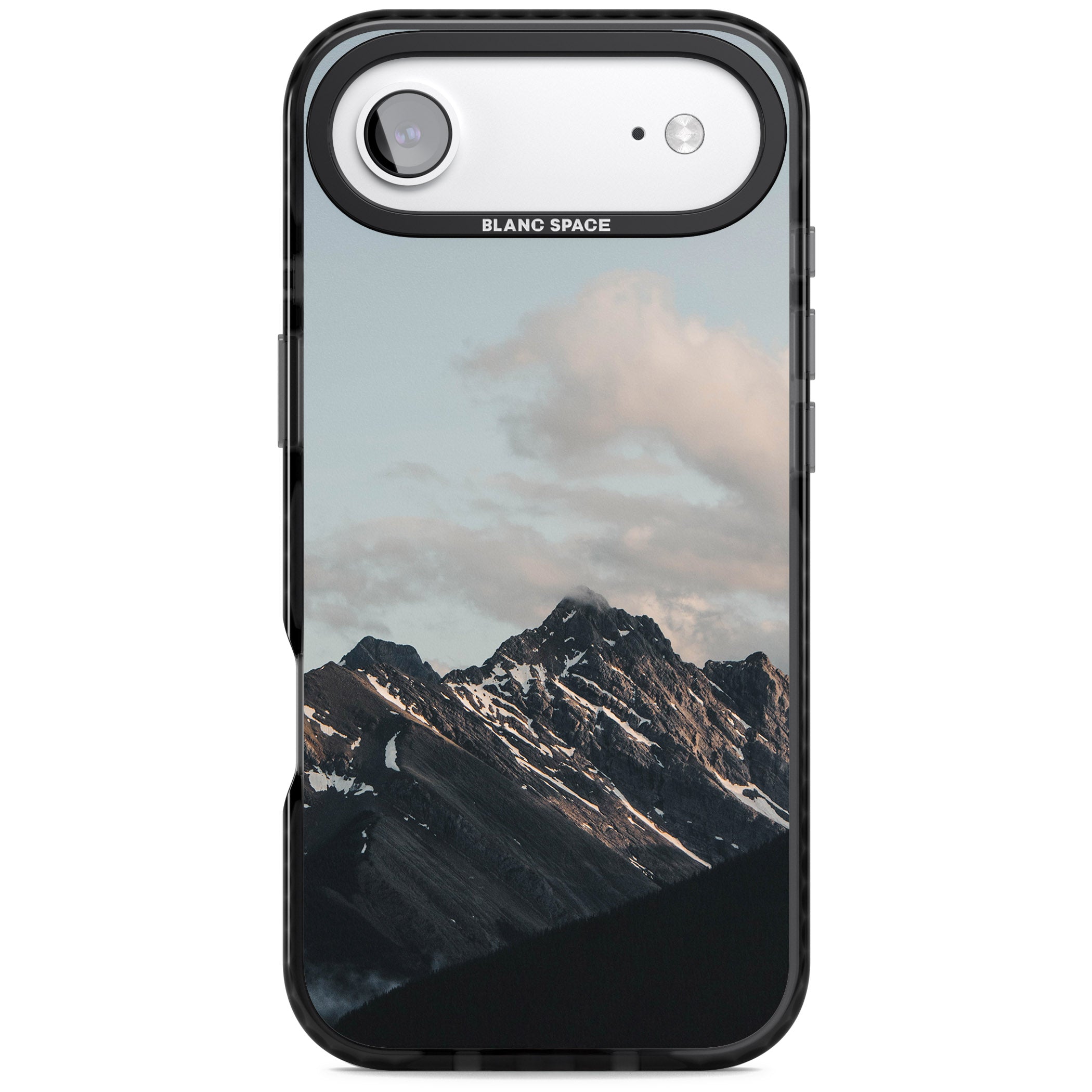 Twilight Mountain iPhone 17 Air Impact Black Phone Case