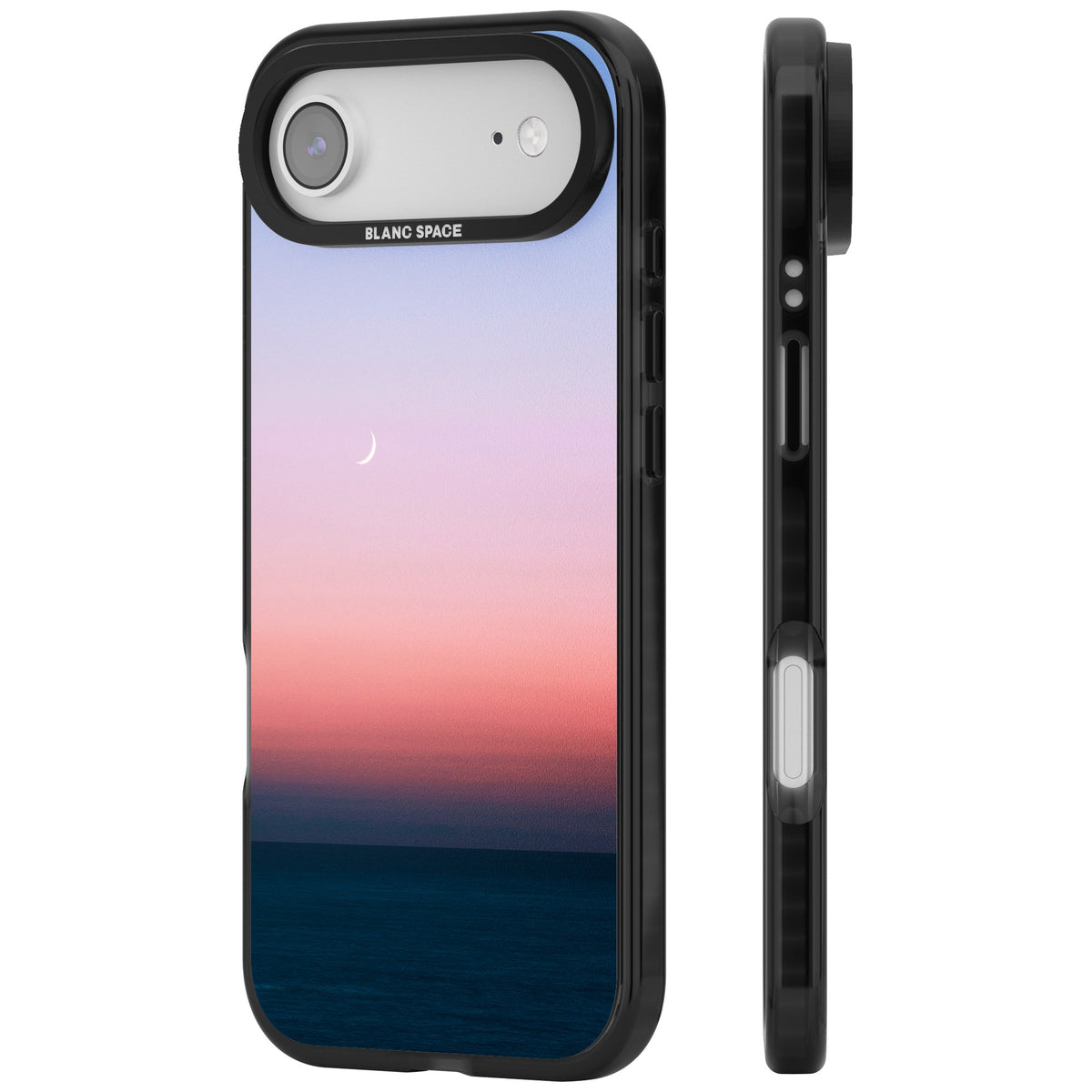 Twilight Horizon iPhone Air Impact Black Phone Case side
