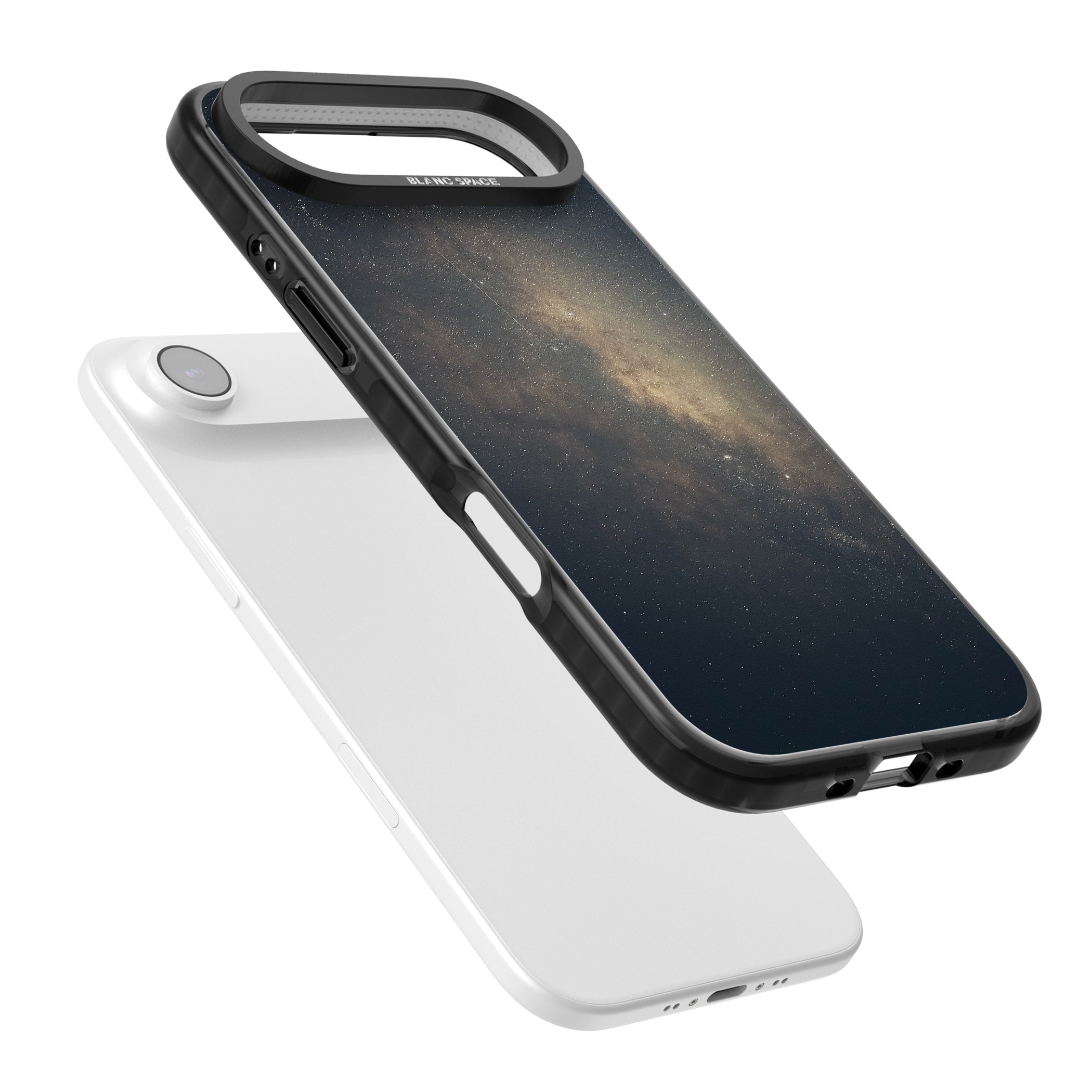 Cosmic Night Sky iPhone 17 Air Impact Black Phone Case Colours