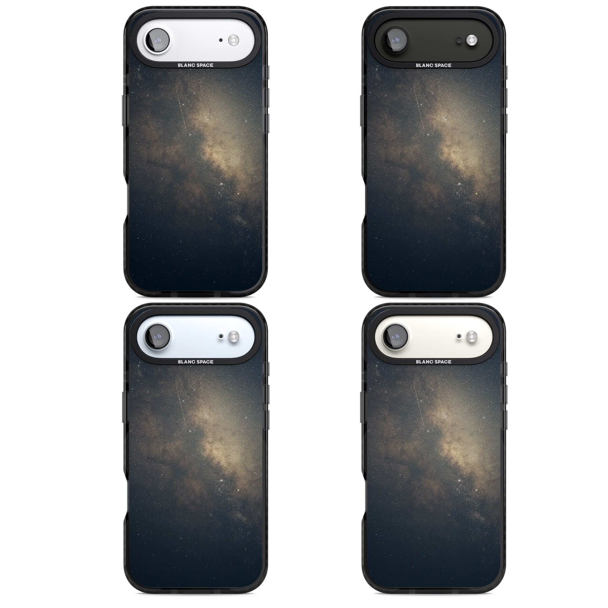 Cosmic Night Sky iPhone 17 Air Impact Black Phone Case APT Impact Protection