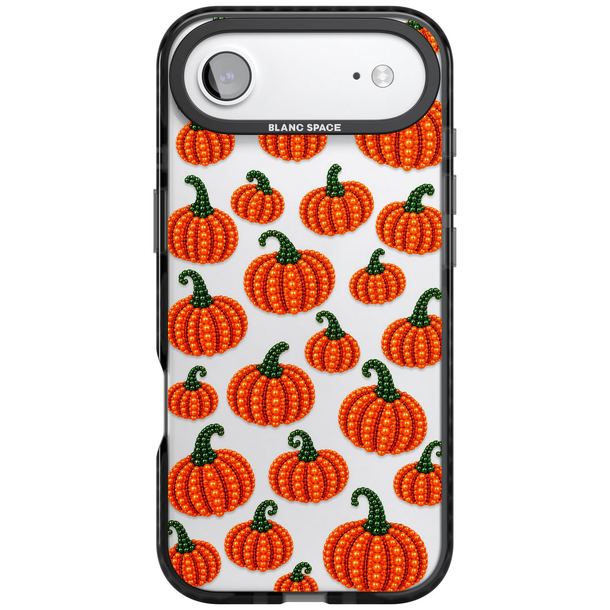Beaded Pumpkins iPhone Air Impact Black Phone Case front