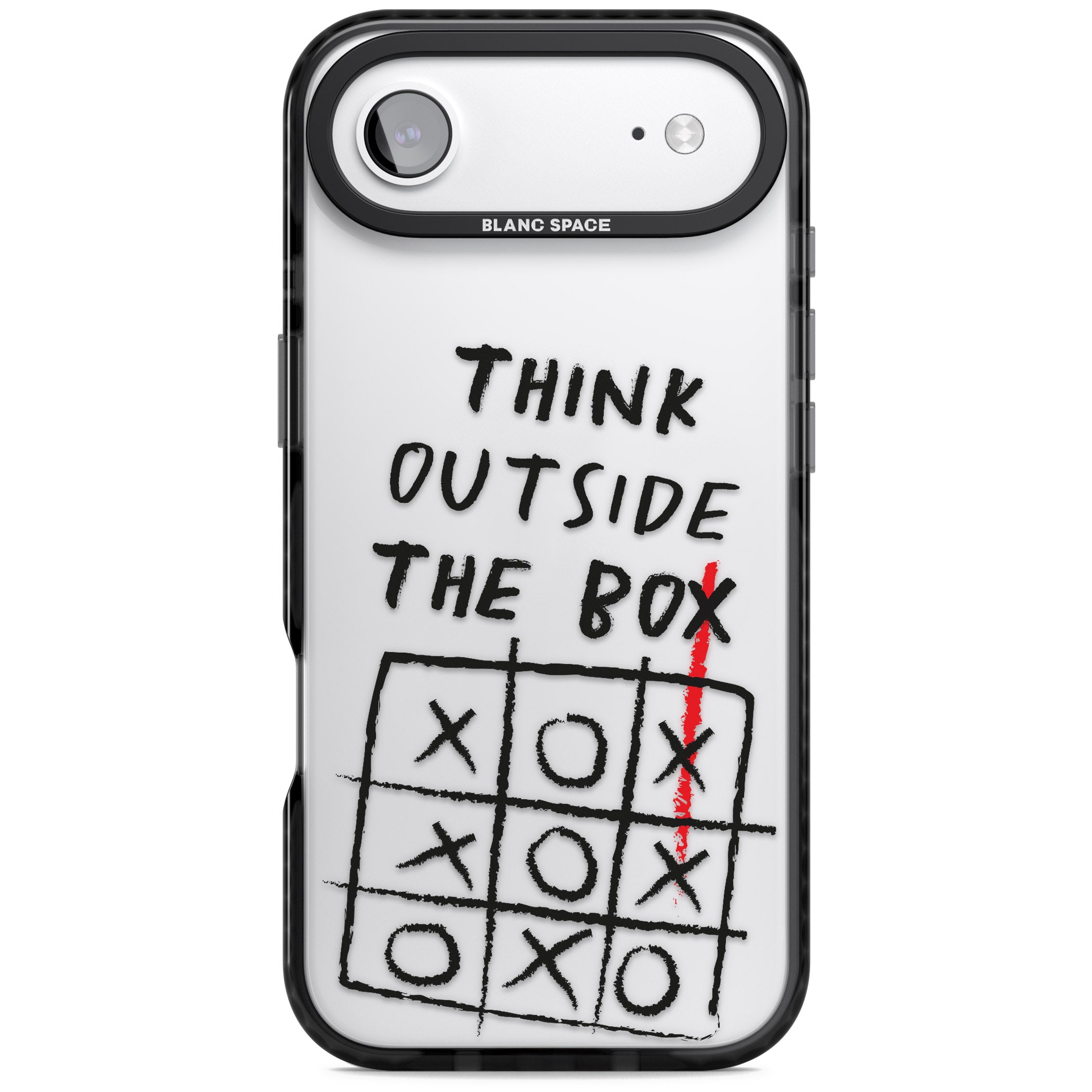 Think Outside The Box iPhone 17 Air Impact Black Phone Case