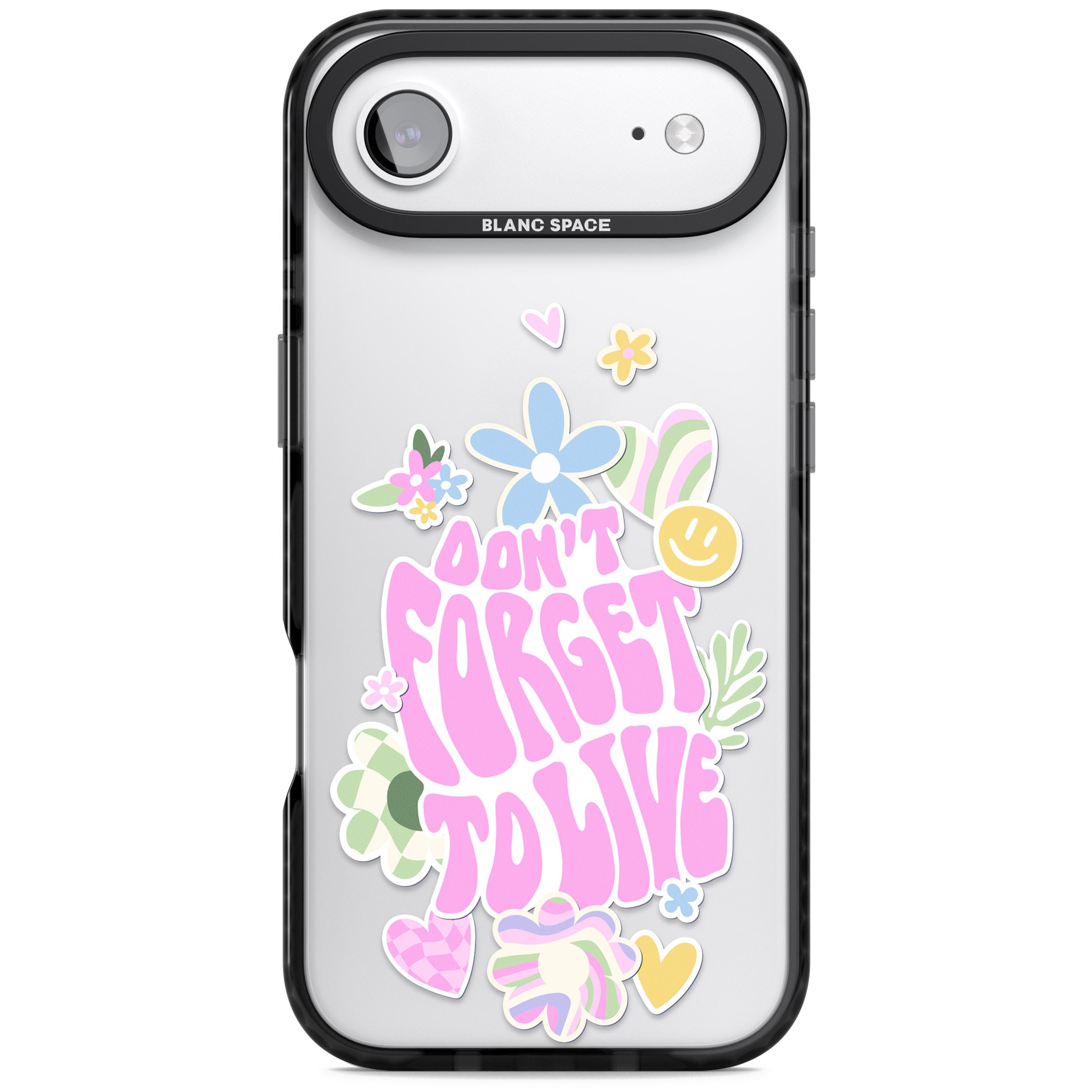 Don'T Forget To Live iPhone 17 Air Impact Black Phone Case