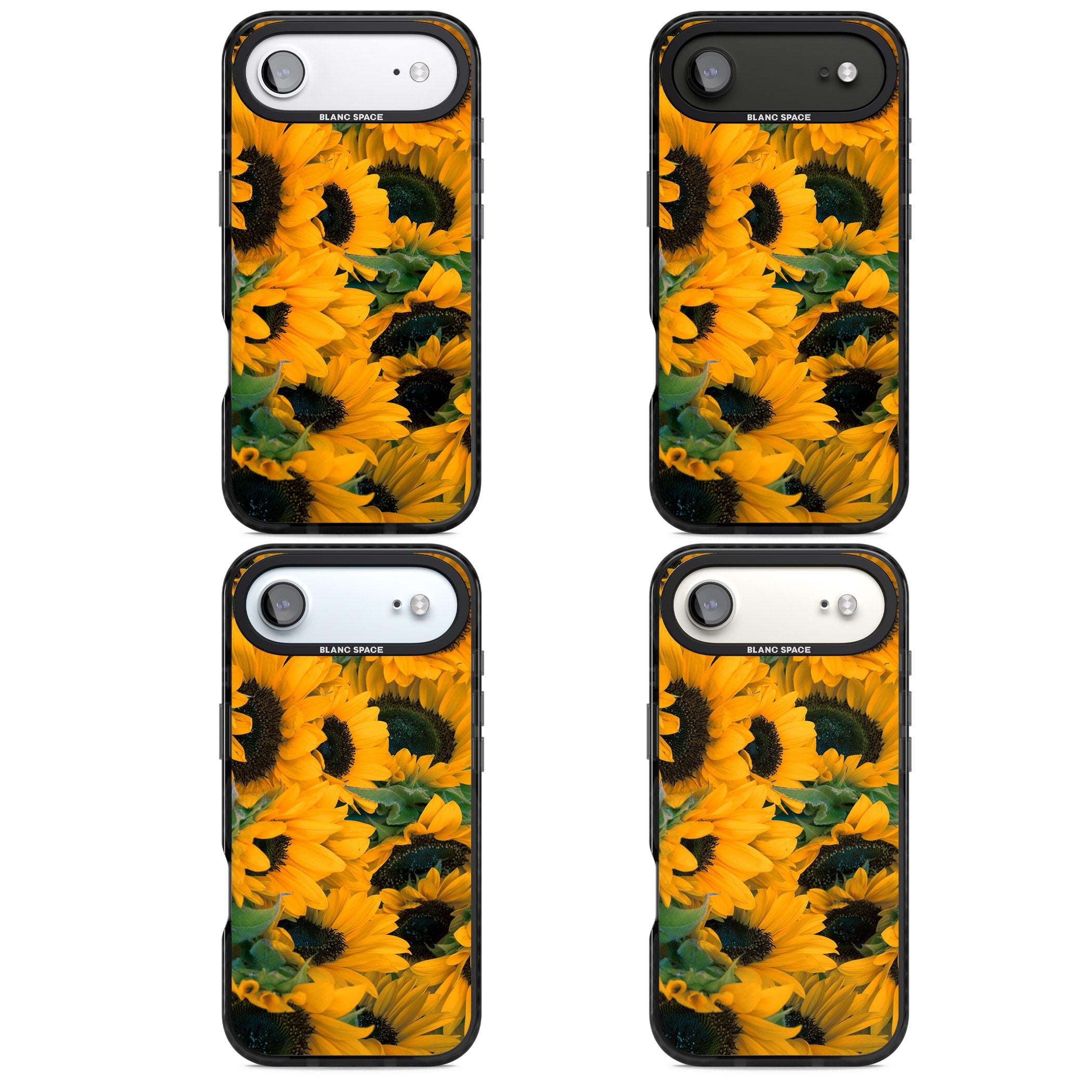 Sunflowers iPhone 17 Air Impact Black Phone Case APT Impact Protection