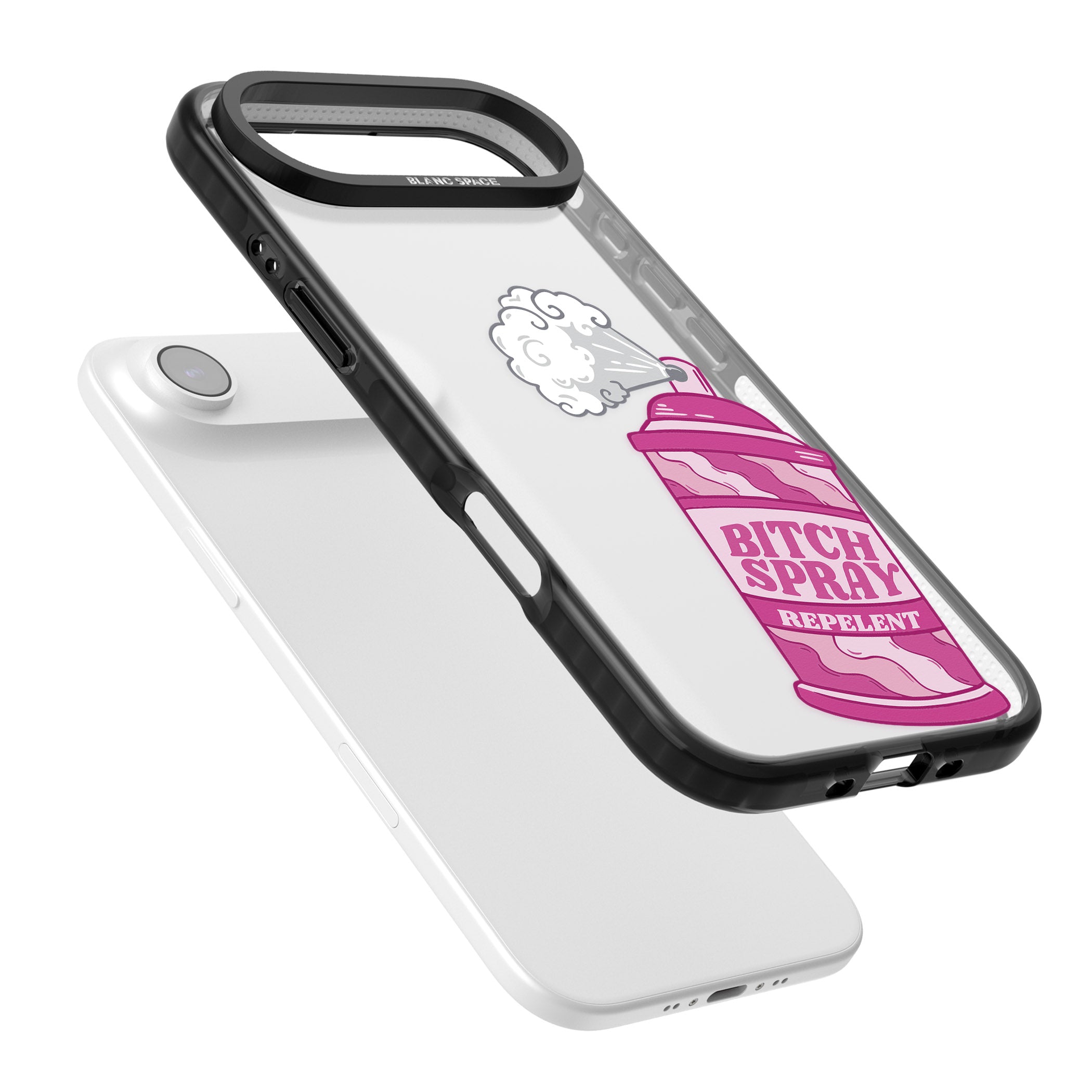 B*Tch Spray iPhone 17 Air Impact Black Phone Case Colours