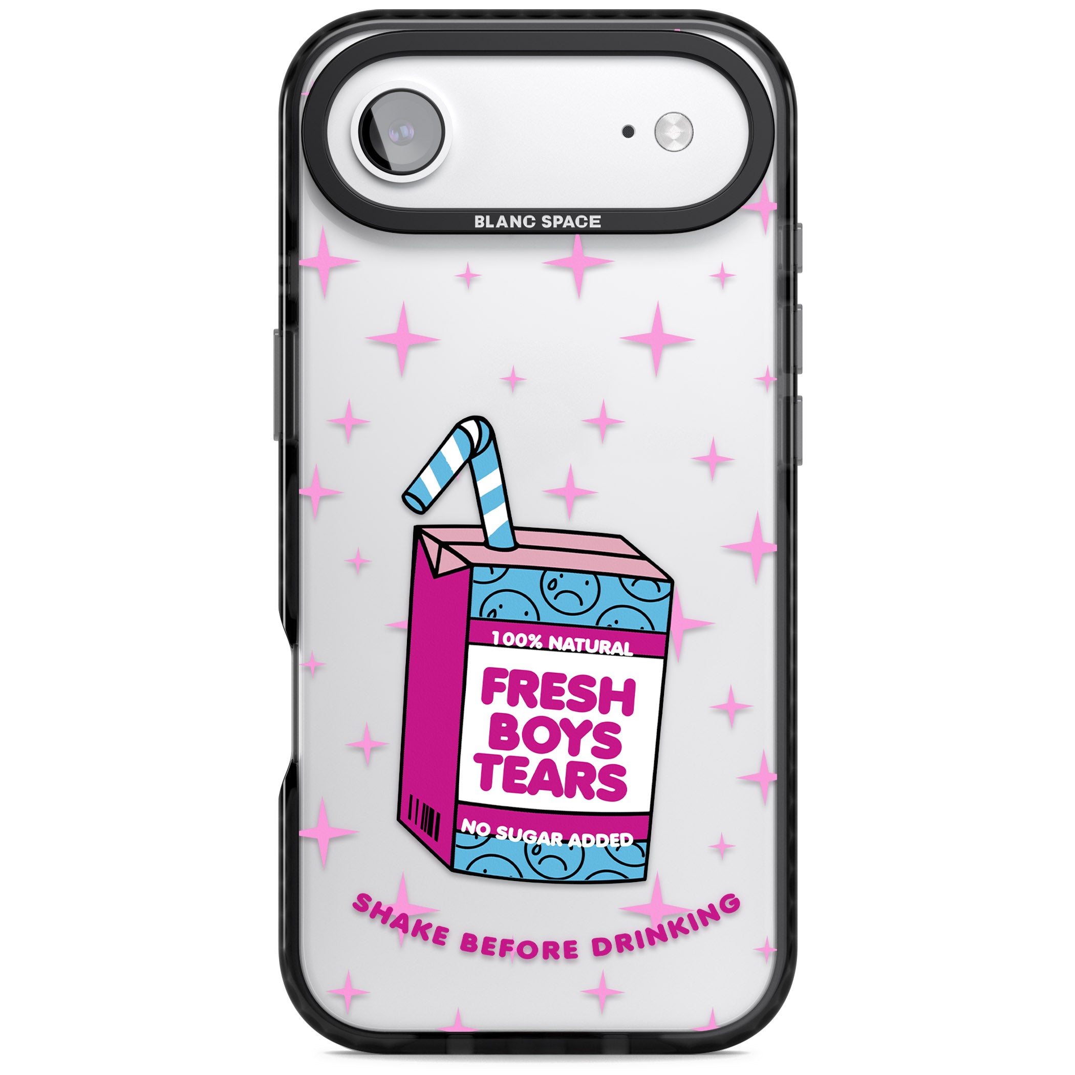 Boy Tears iPhone 17 Air Impact Black Phone Case