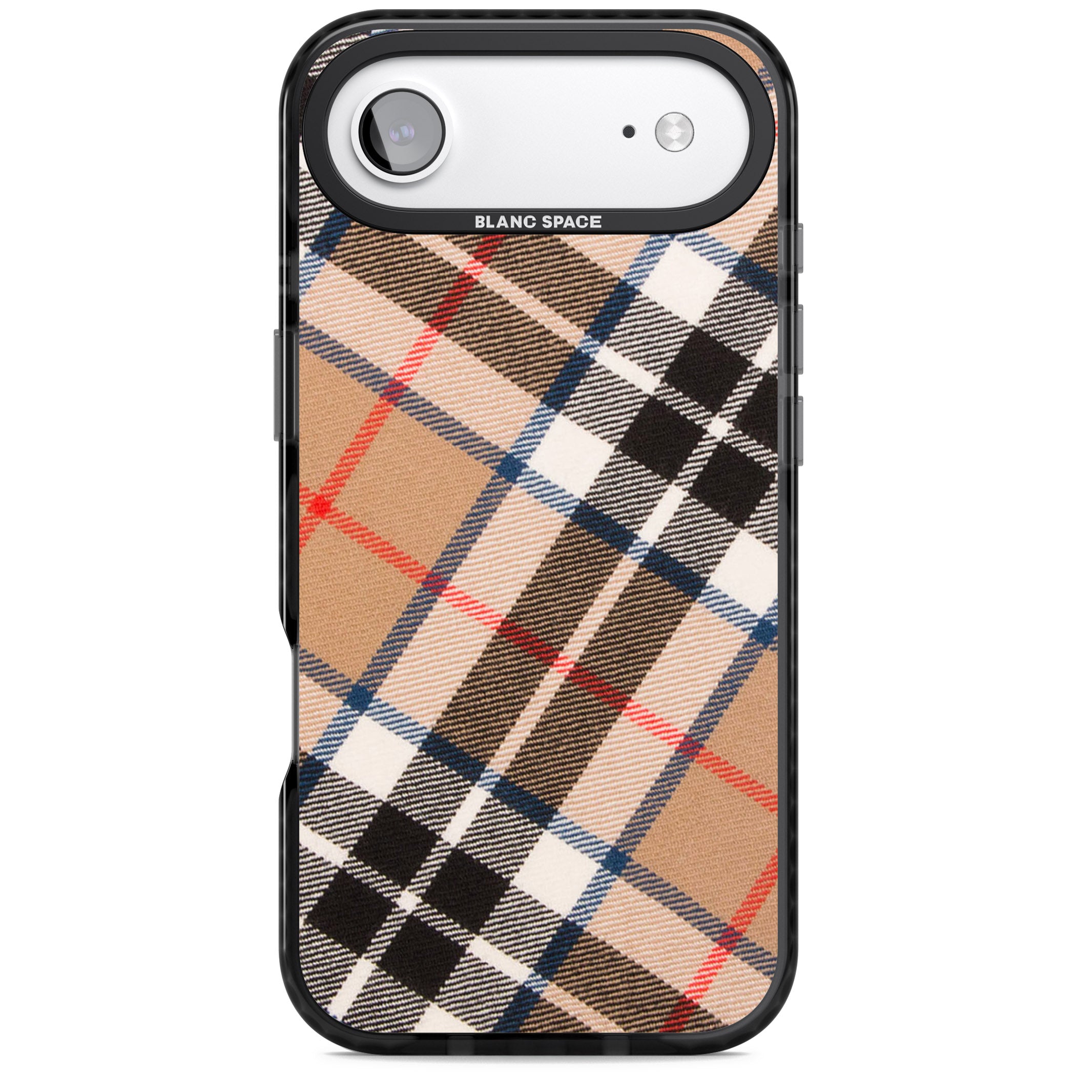 Haymarket Check iPhone 17 Air Impact Black Phone Case