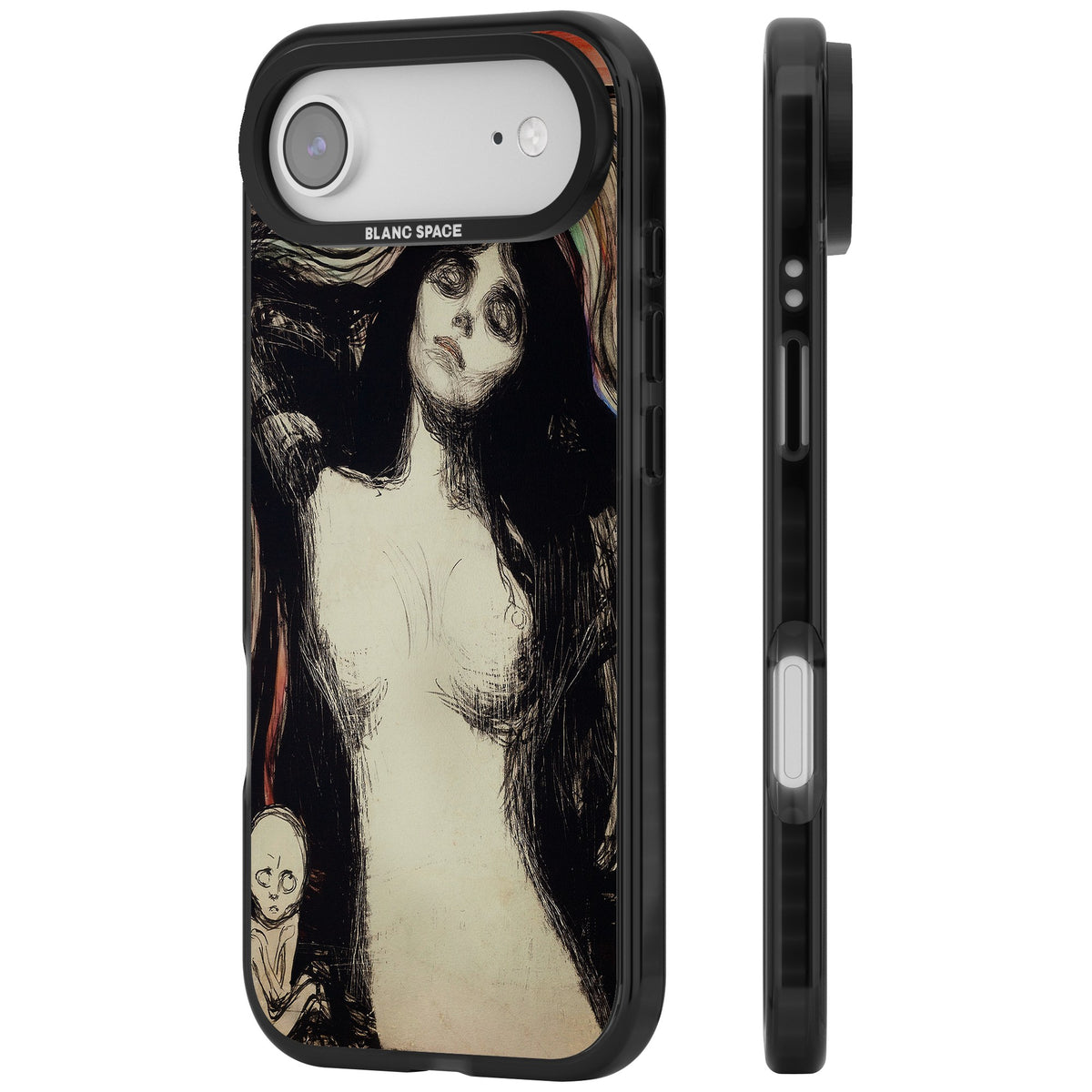 Madonna iPhone Air Impact Black Phone Case side
