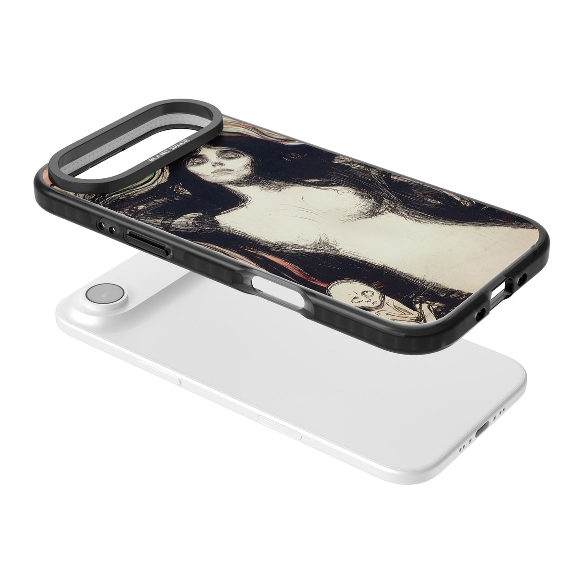 Madonna iPhone Air Impact Black Phone Case angled