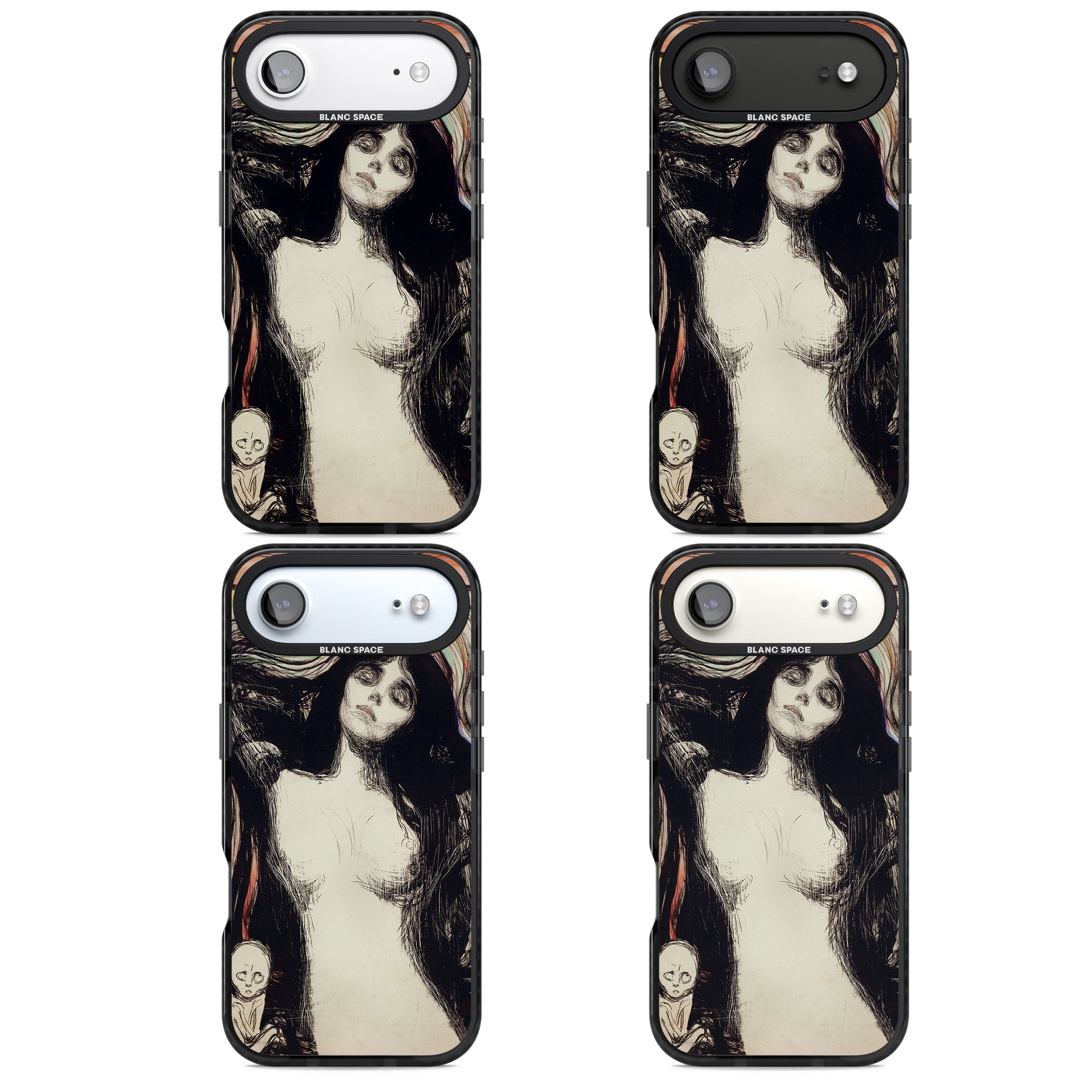 Madonna iPhone 17 Air Impact Black Phone Case APT Impact Protection