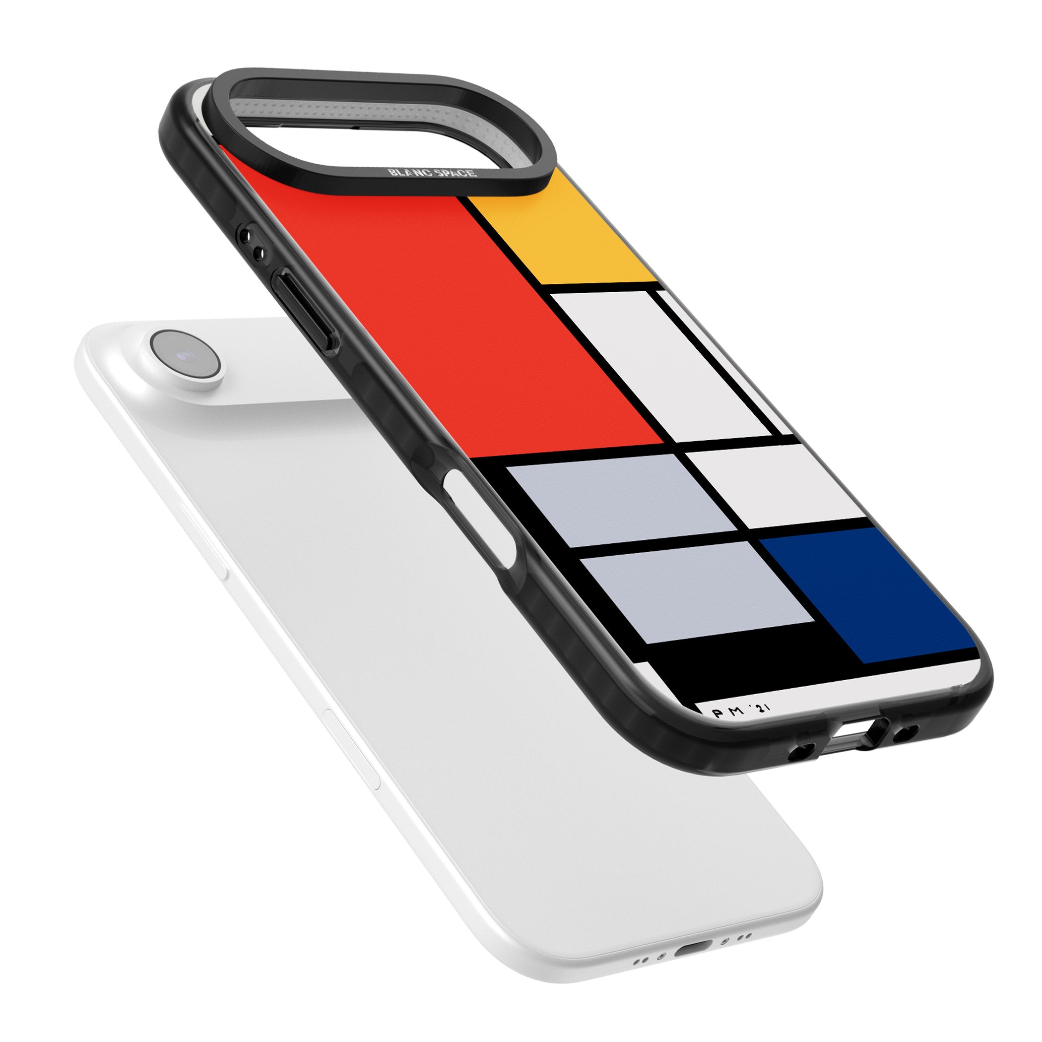 Piet Mondrian'S Composition iPhone 17 Air Impact Black Phone Case Colours