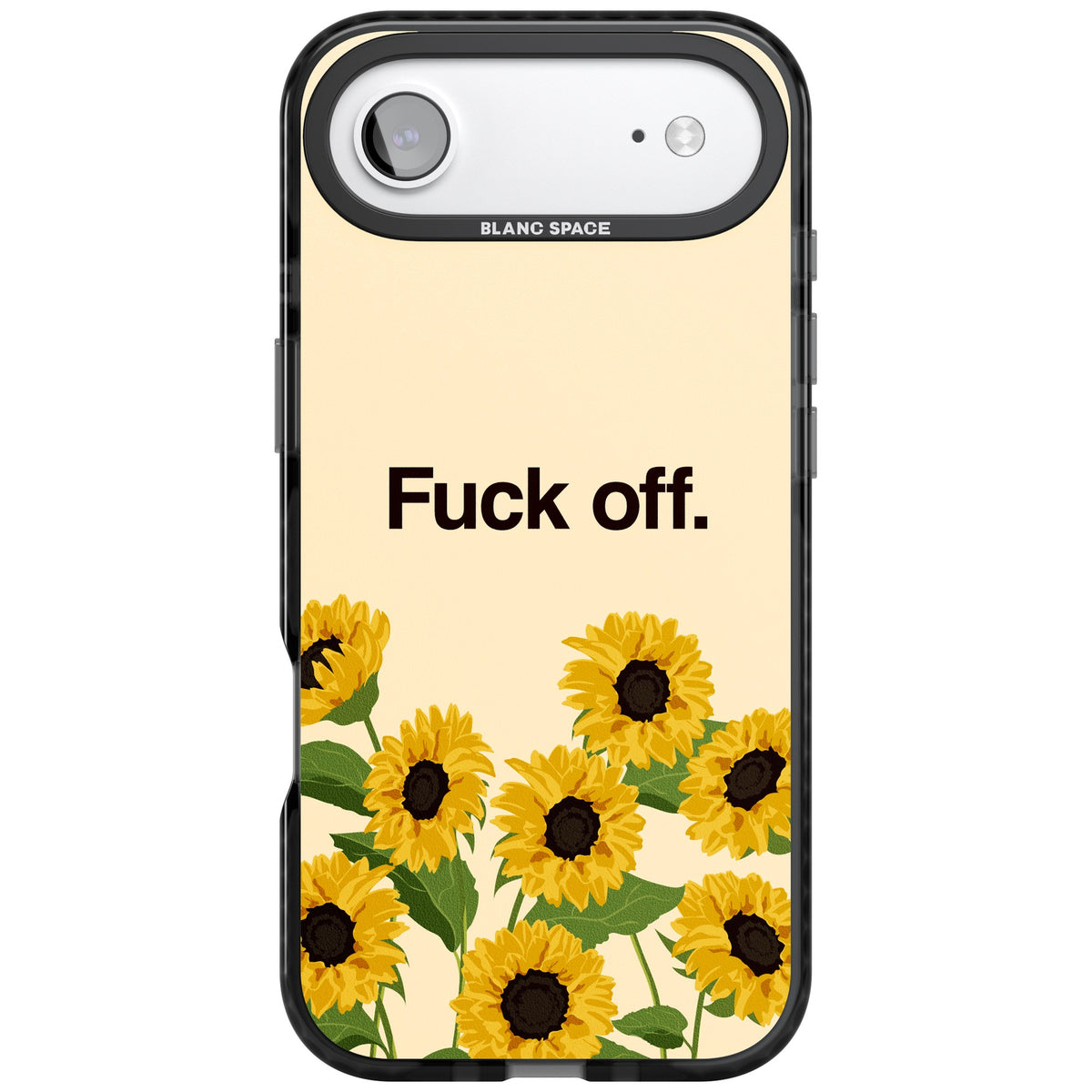 F*ck Off iPhone Air Impact Black Phone Case front