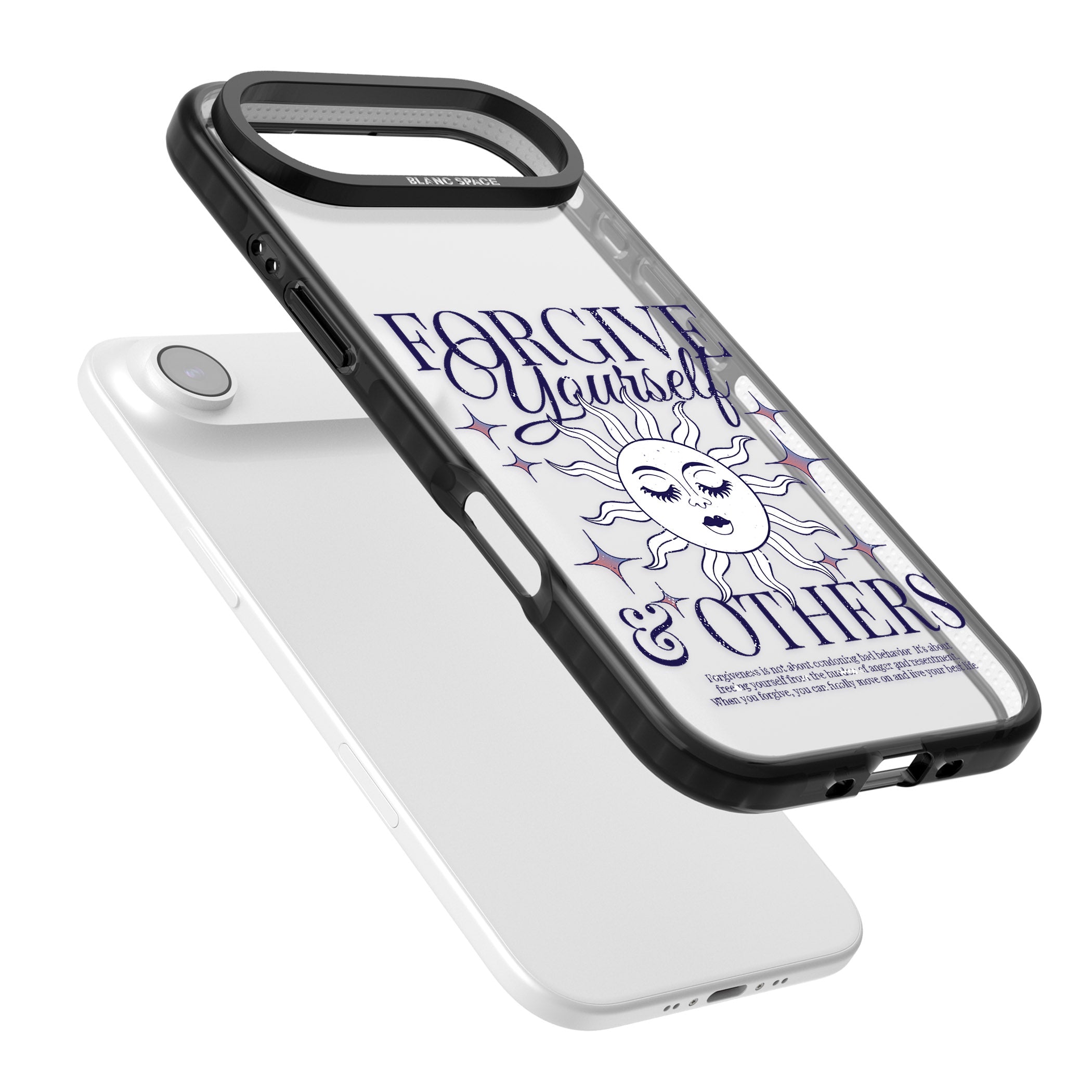 Forgiveness iPhone 17 Air Impact Black Phone Case Colours