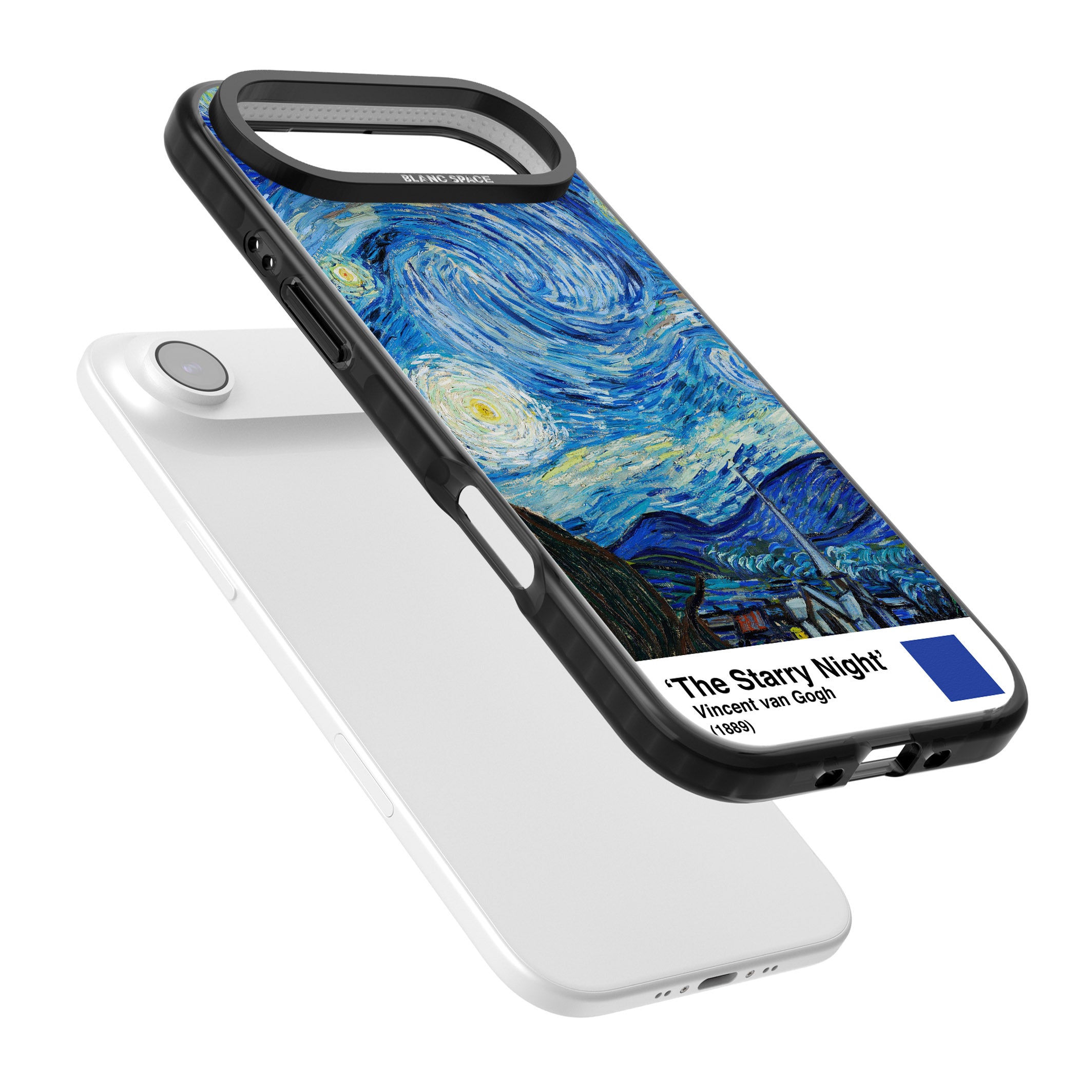 The Starry Night iPhone 17 Air Impact Black Phone Case Colours