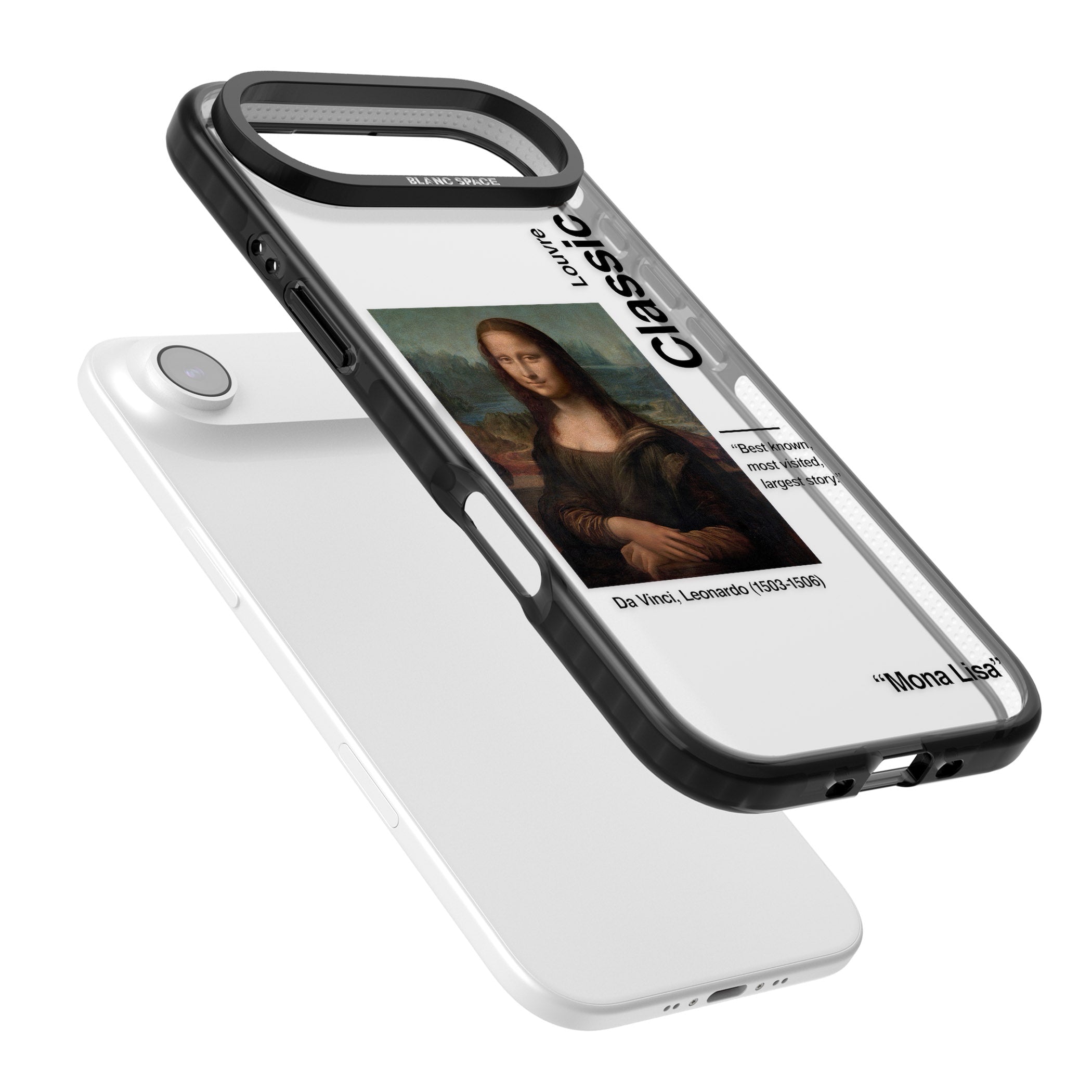 Mona Lisa Leonardo Da Vinci iPhone 17 Air Impact Black Phone Case Colours